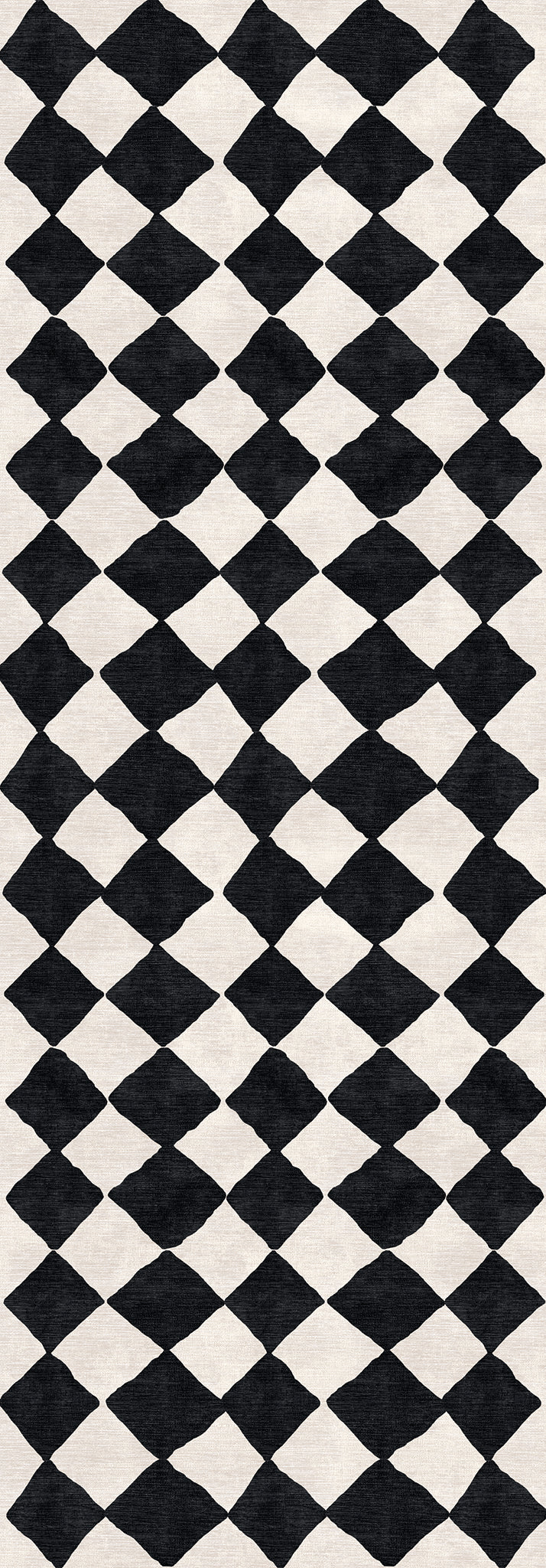 Vera Checkered Diamond Pattern Rug