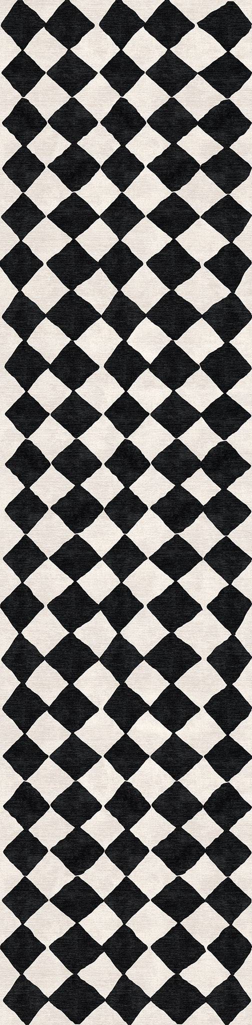 Vera Checkered Diamond Pattern Rug