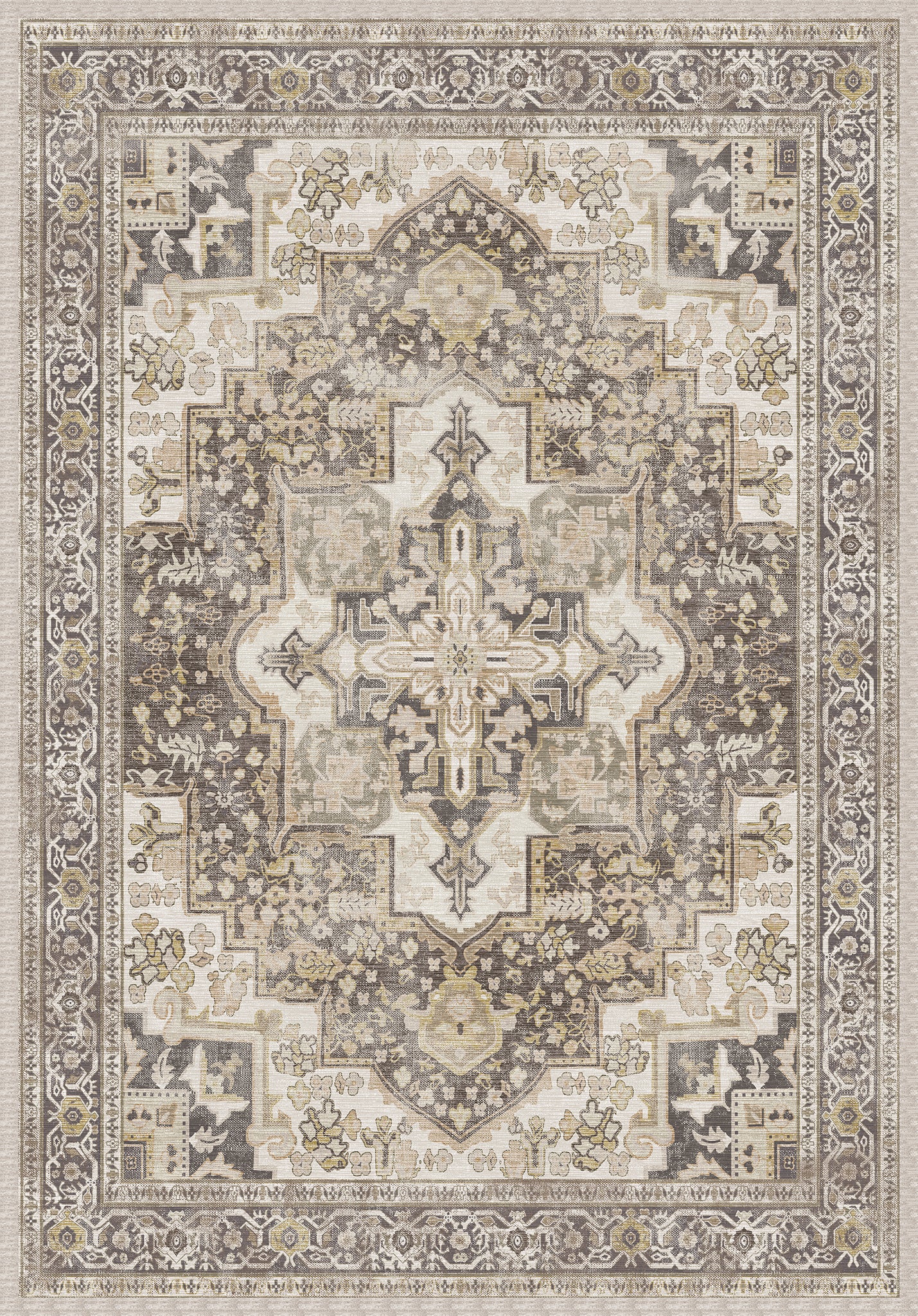 Isabella Ornamental Medallion Rug