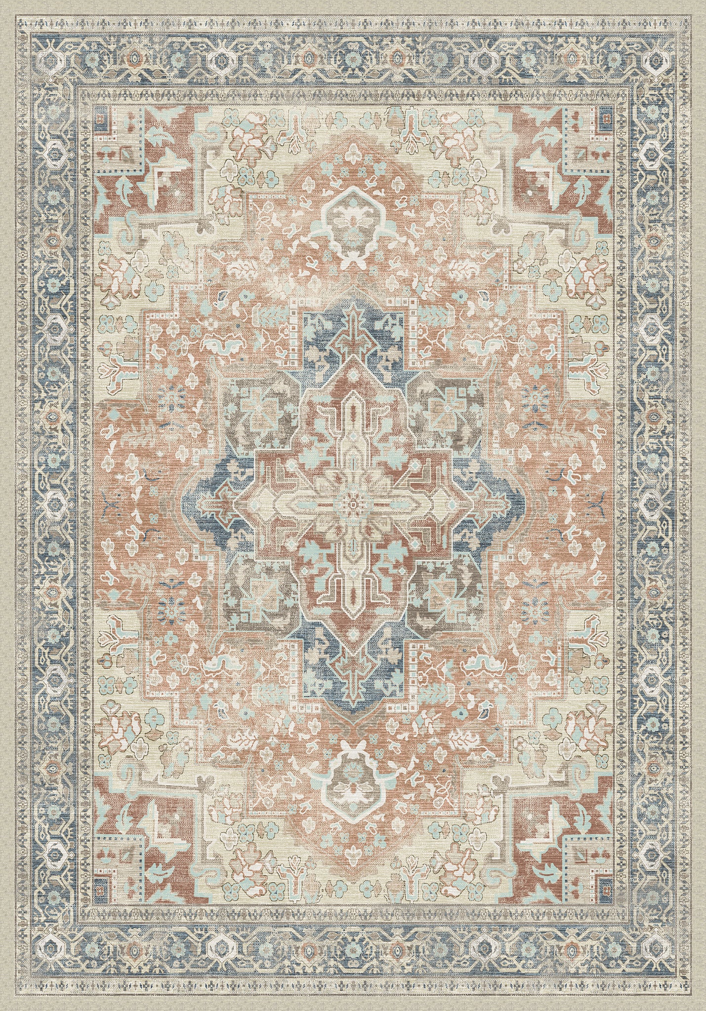 Isabella Ornamental Medallion Rug