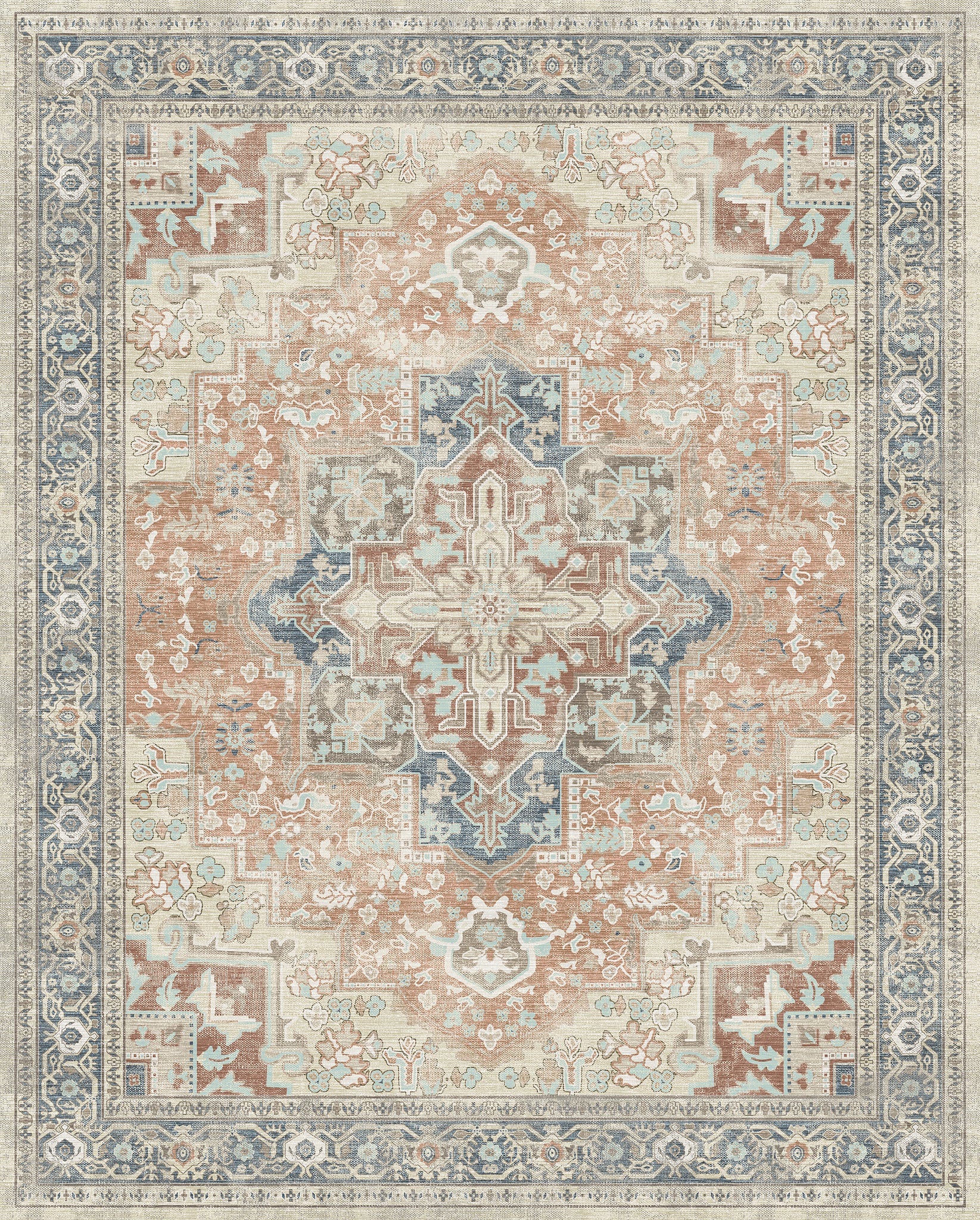 Isabella Ornamental Medallion Rug