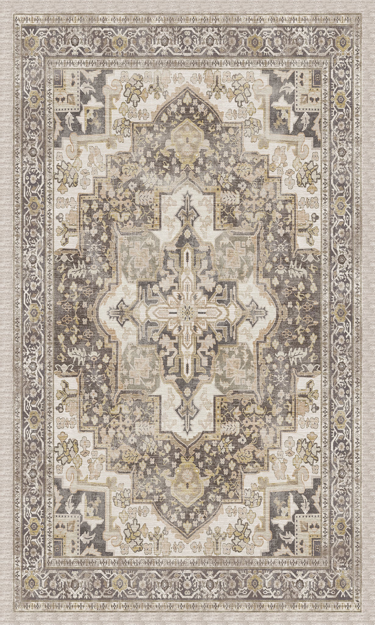 Isabella Ornamental Medallion Rug