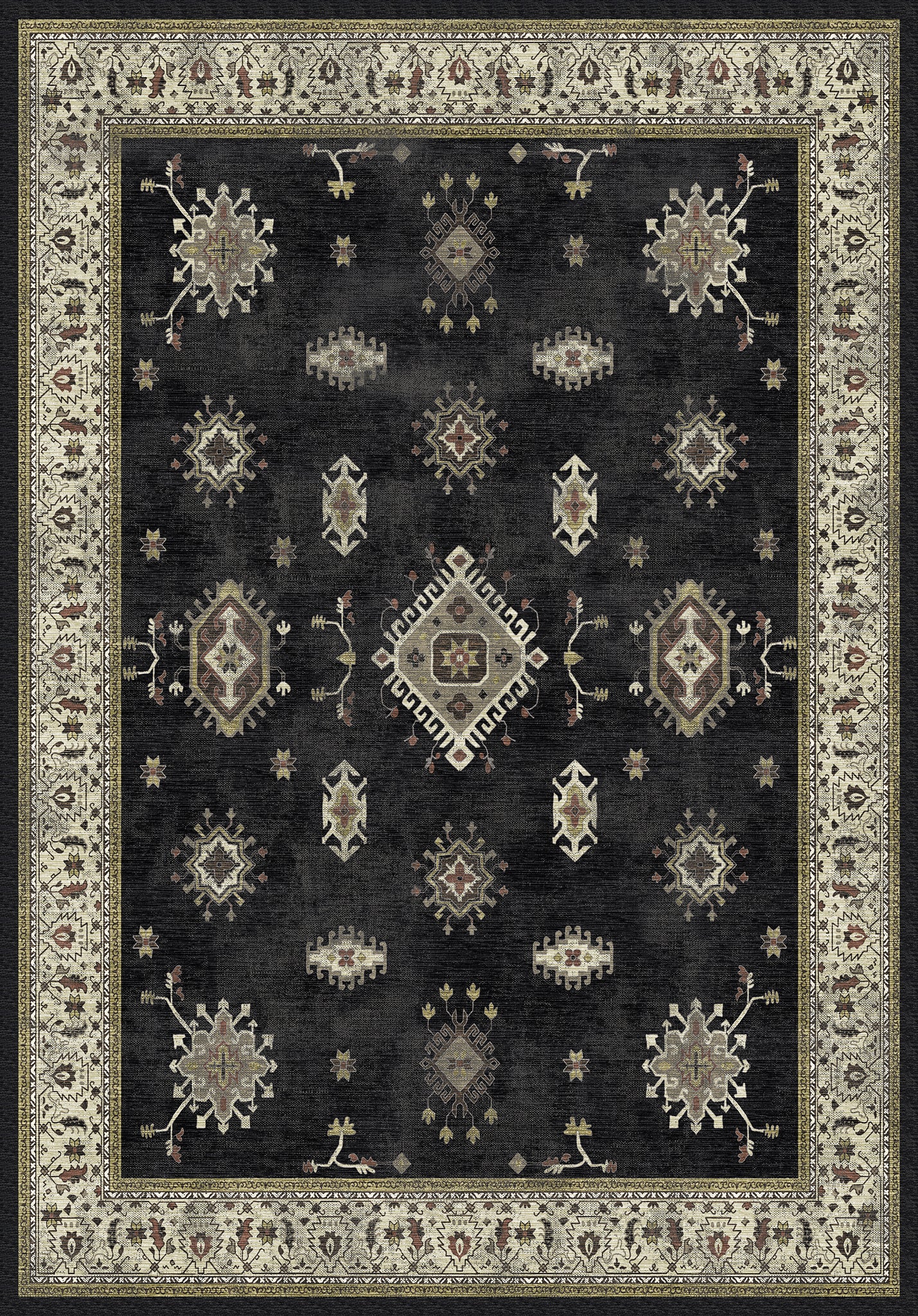 Victoria Medallion Ornamental Rug