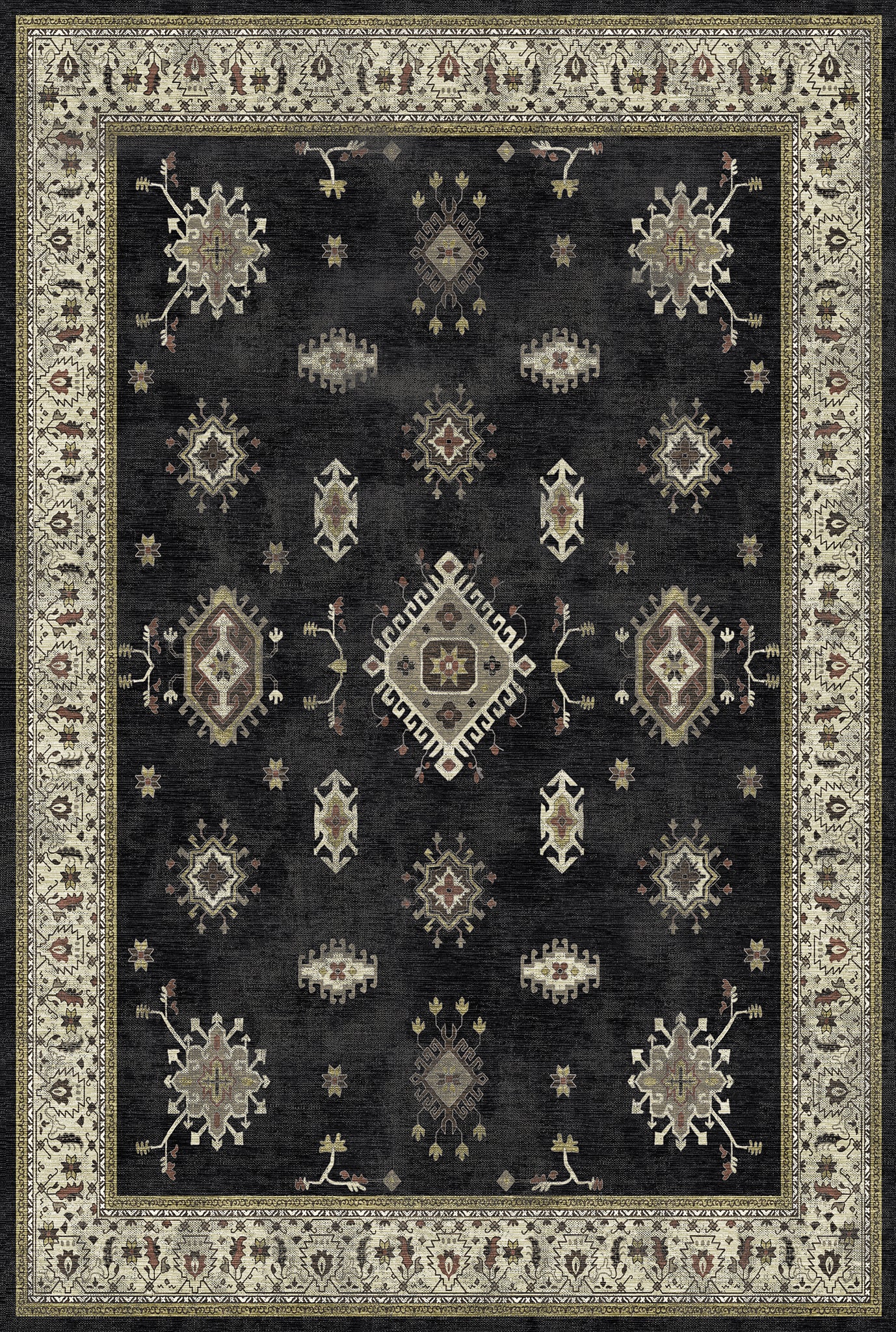 Victoria Medallion Ornamental Rug