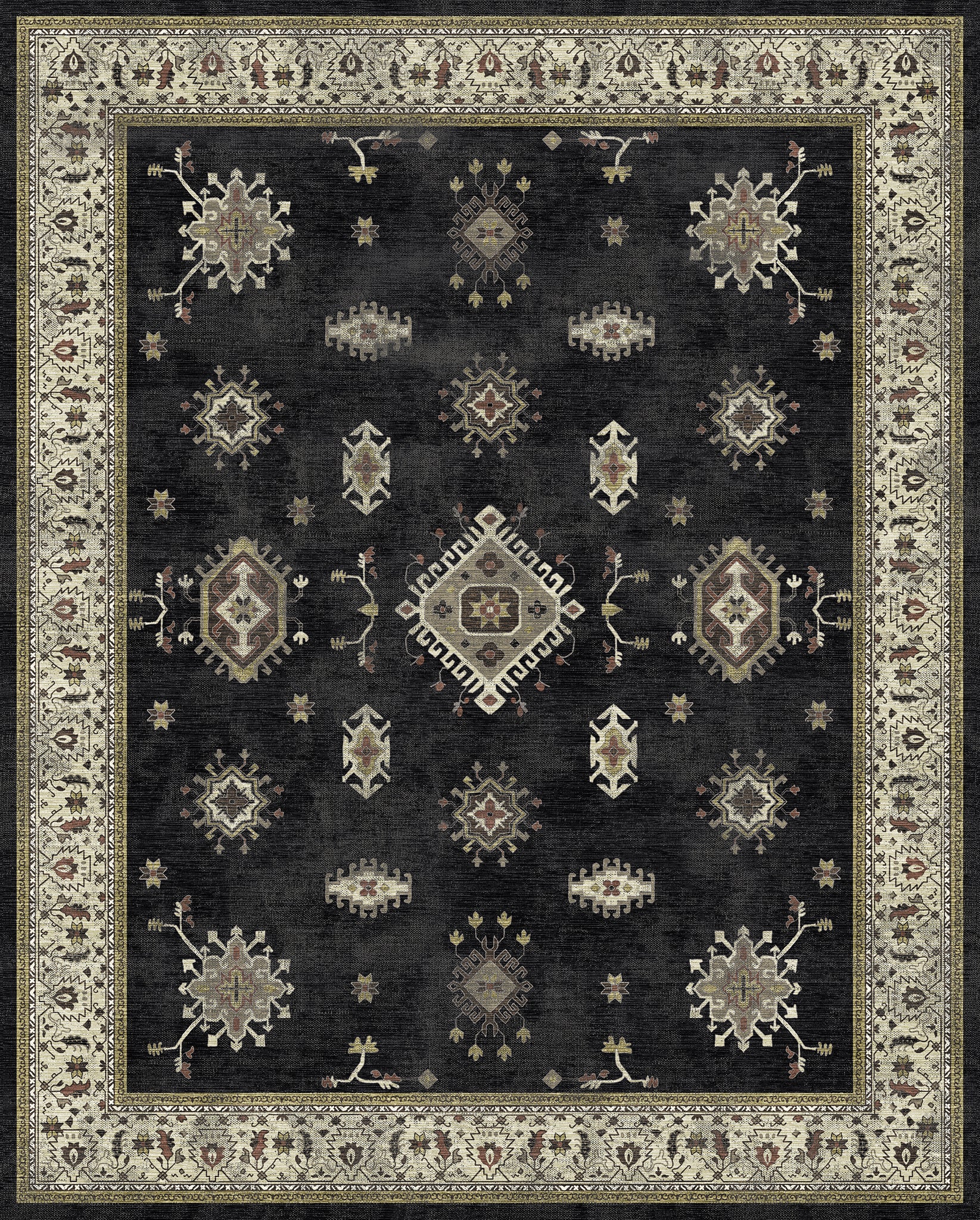 Victoria Medallion Ornamental Rug