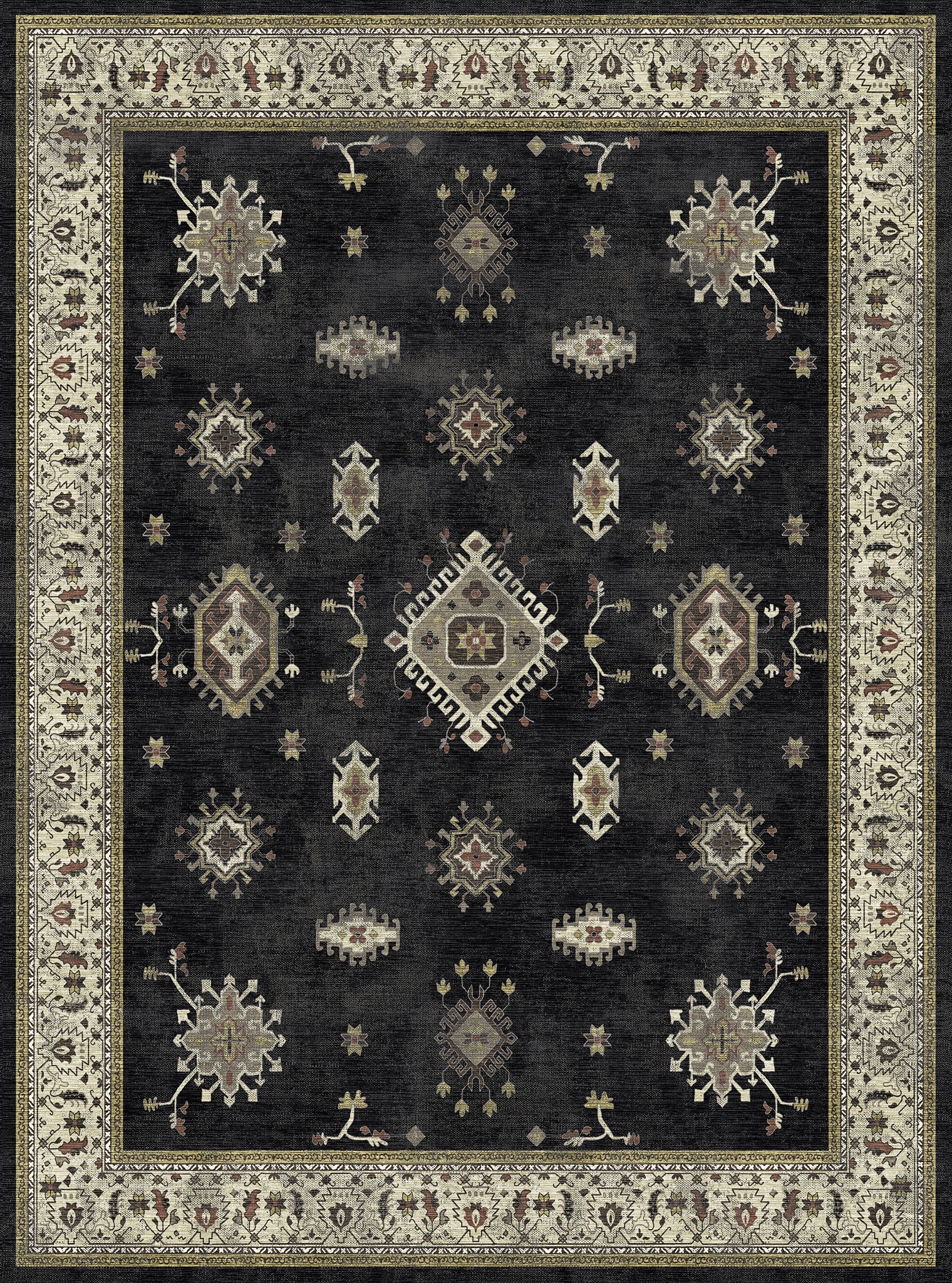 Victoria Medallion Ornamental Rug