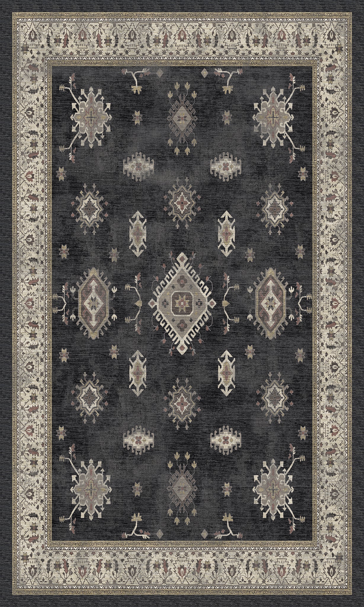 Victoria Medallion Ornamental Rug