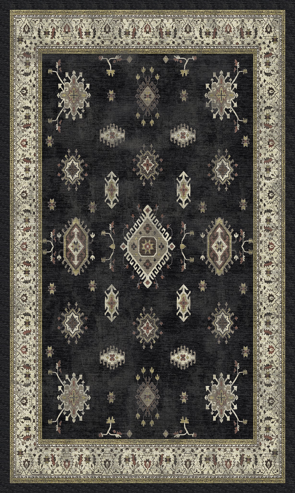 Victoria Medallion Ornamental Rug
