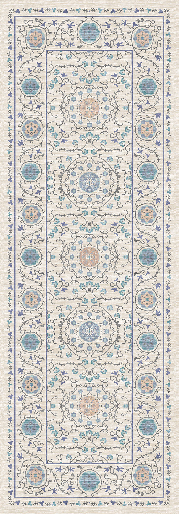 Rosalie Ornamental Medallion Rug