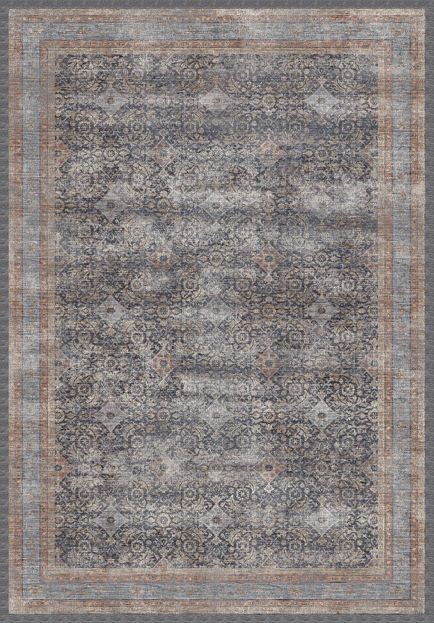 Elise Traditional Medallion Rug