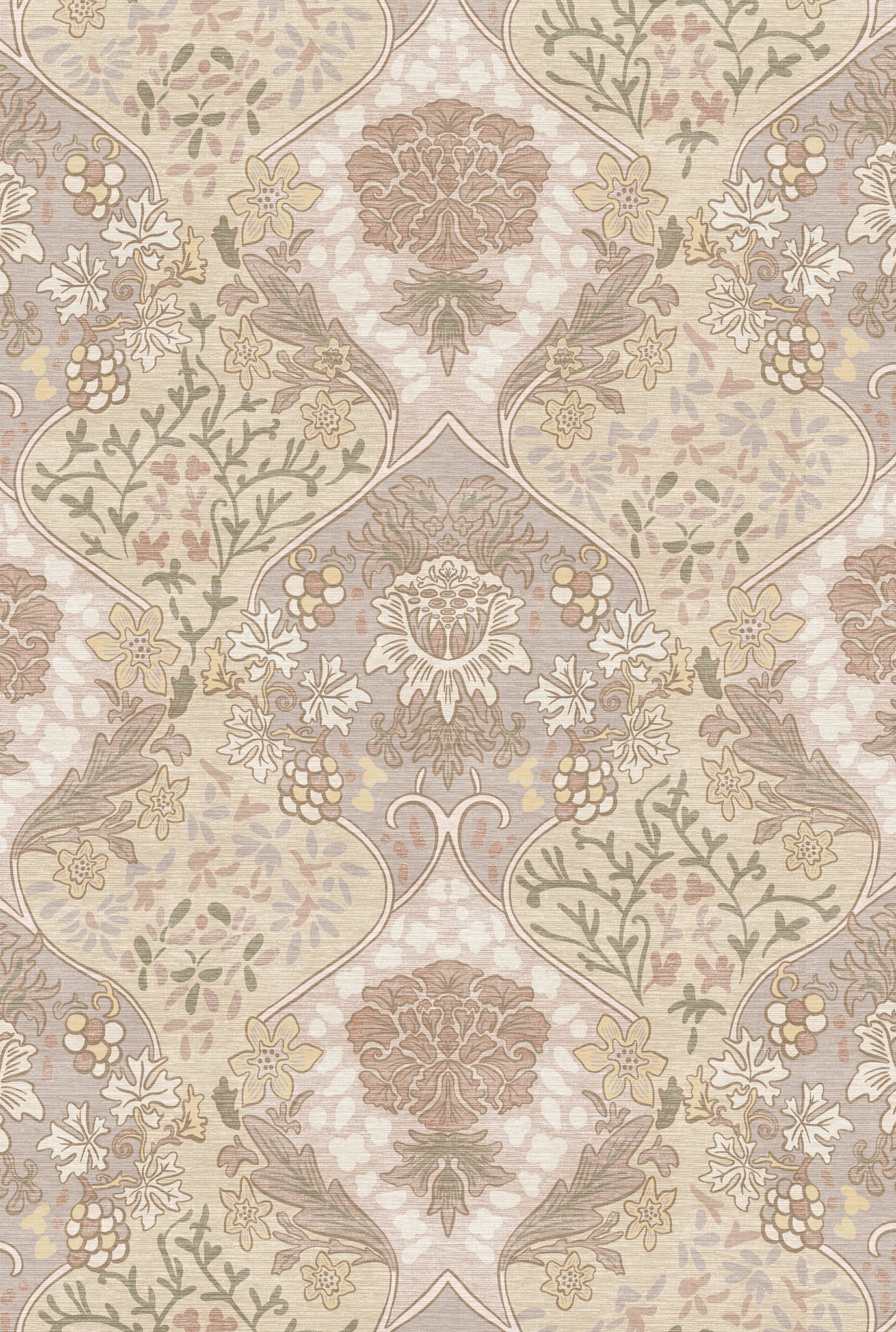 Ivy Floral Ornamental Design Rug