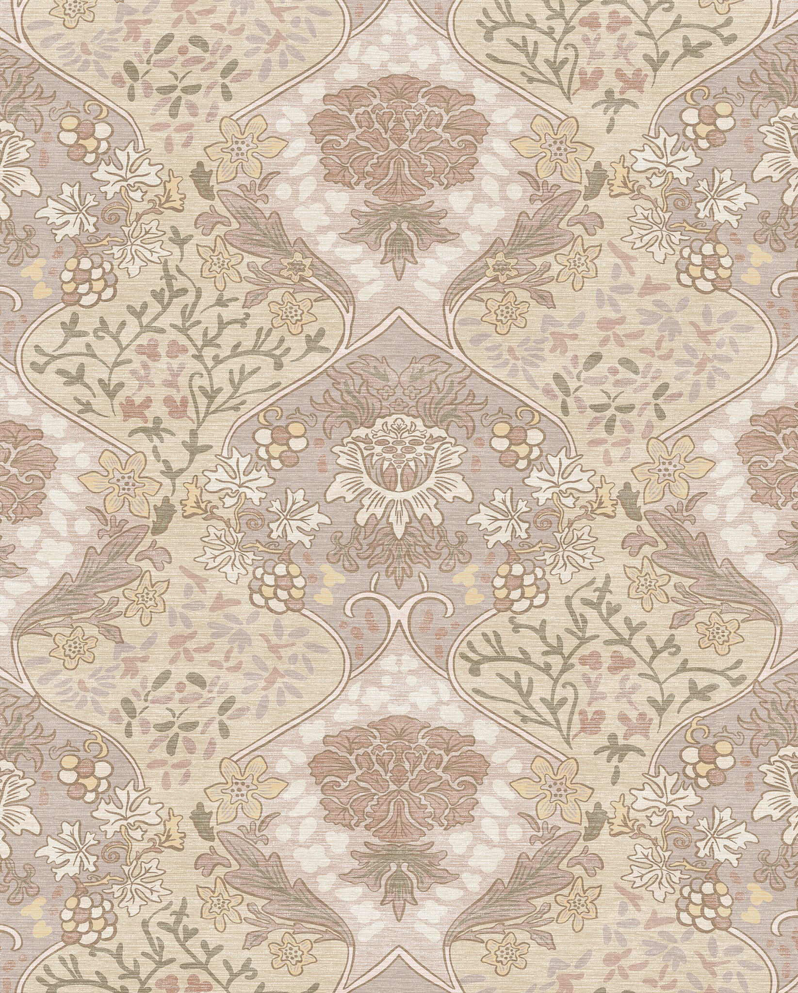 Ivy Floral Ornamental Design Rug