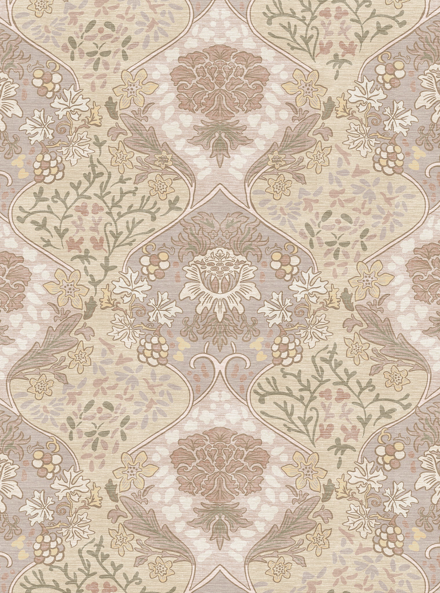 Ivy Floral Ornamental Design Rug