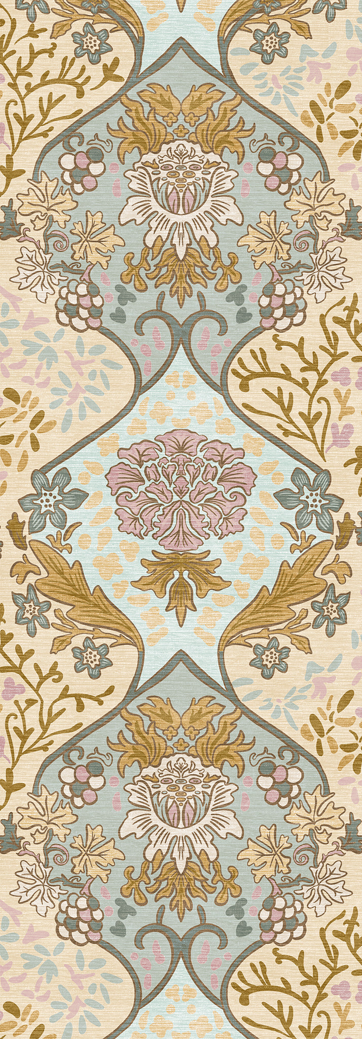 Ivy Floral Ornamental Design Rug