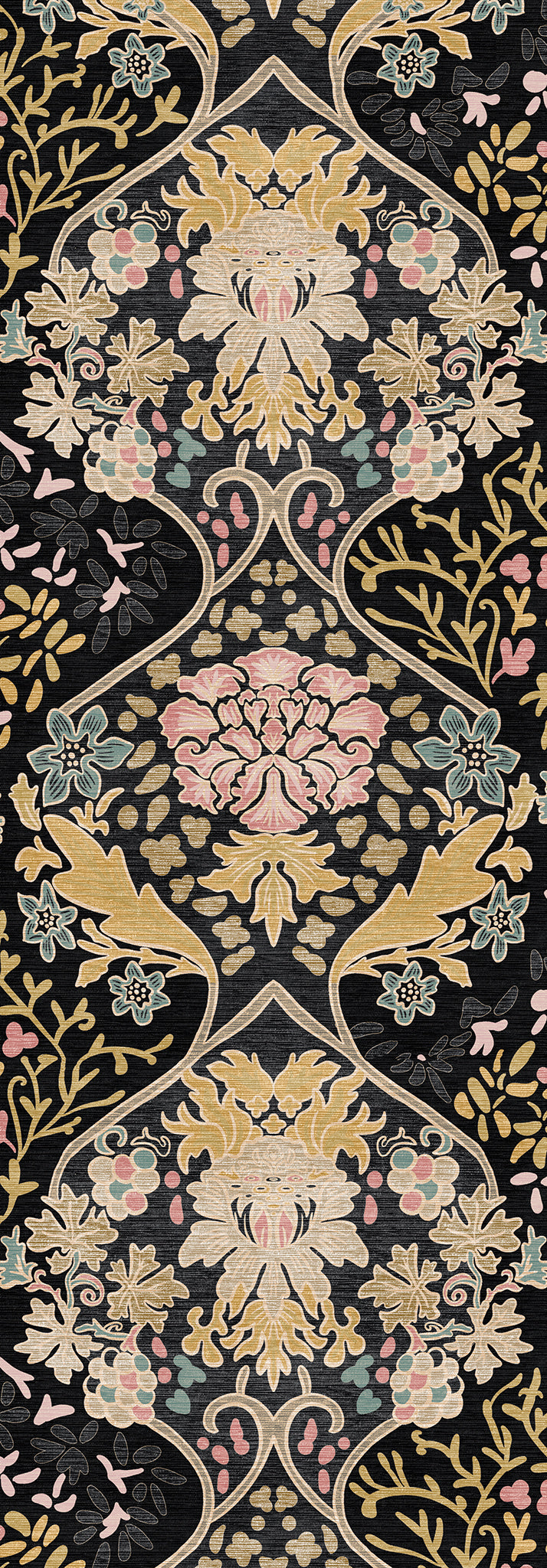 Ivy Floral Ornamental Design Rug