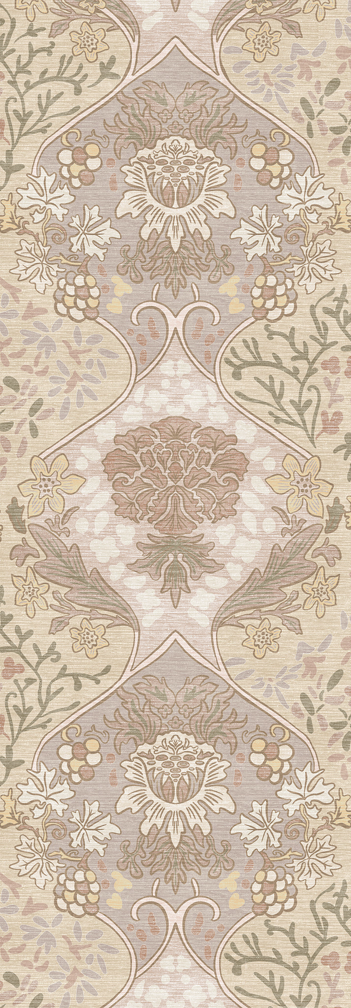 Ivy Floral Ornamental Design Rug