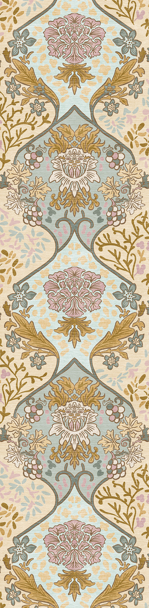 Ivy Floral Ornamental Design Rug