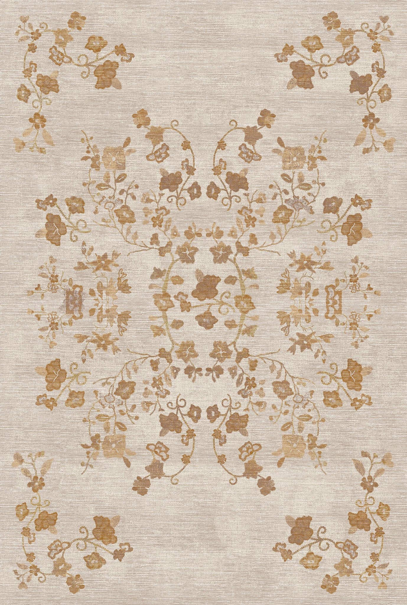 Juliette Floral Ornamental Rug