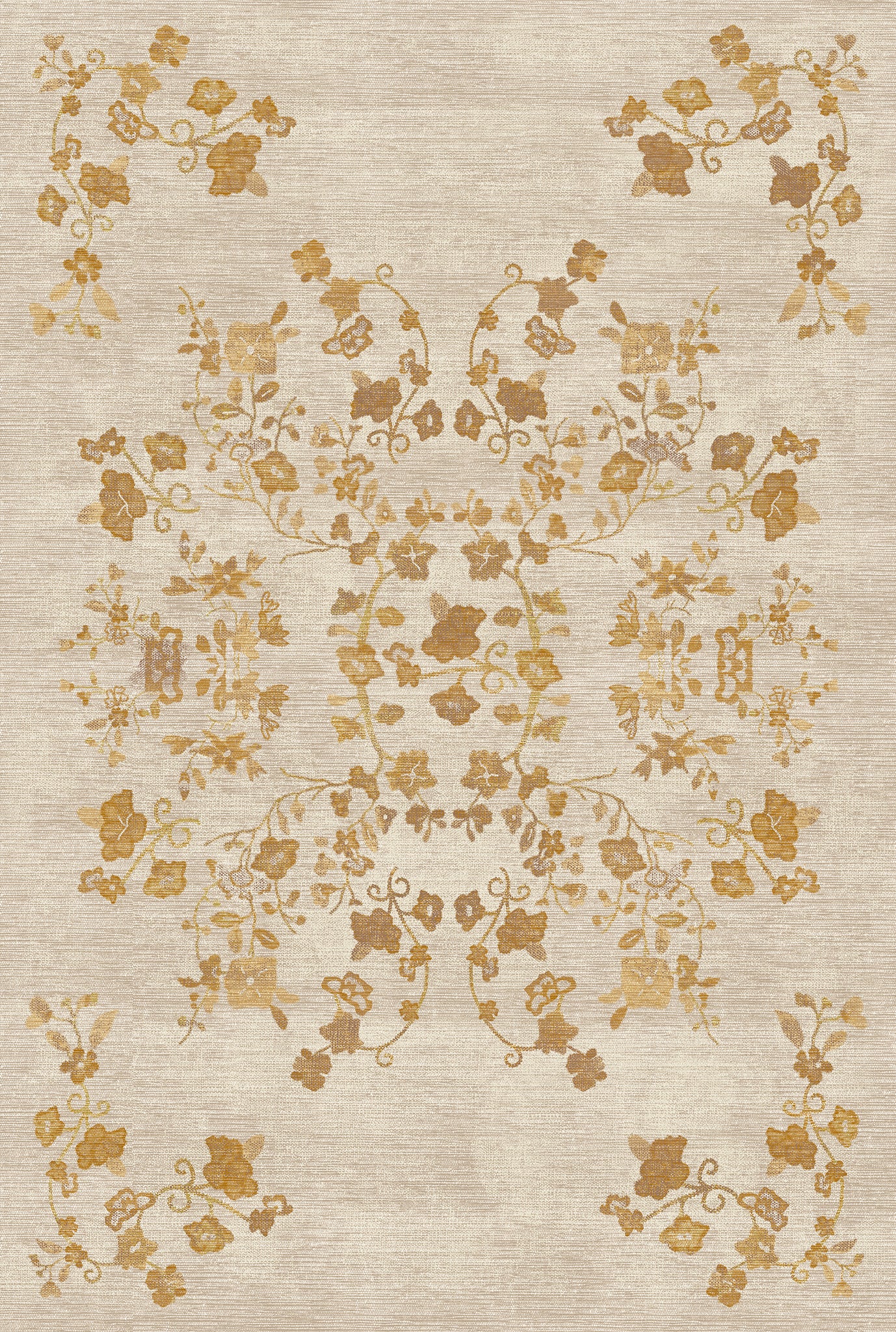 Juliette Floral Ornamental Rug