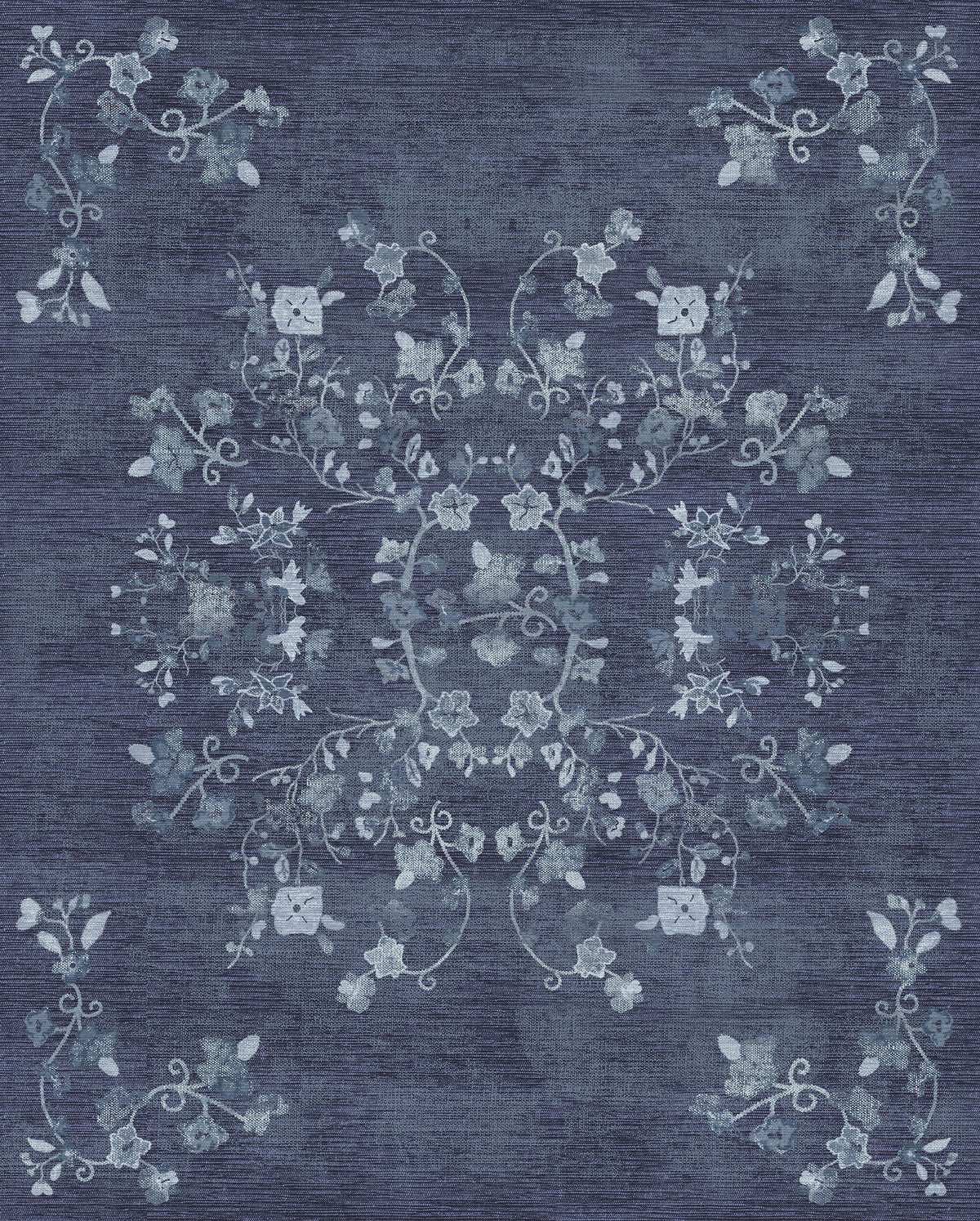 Juliette Floral Ornamental Rug