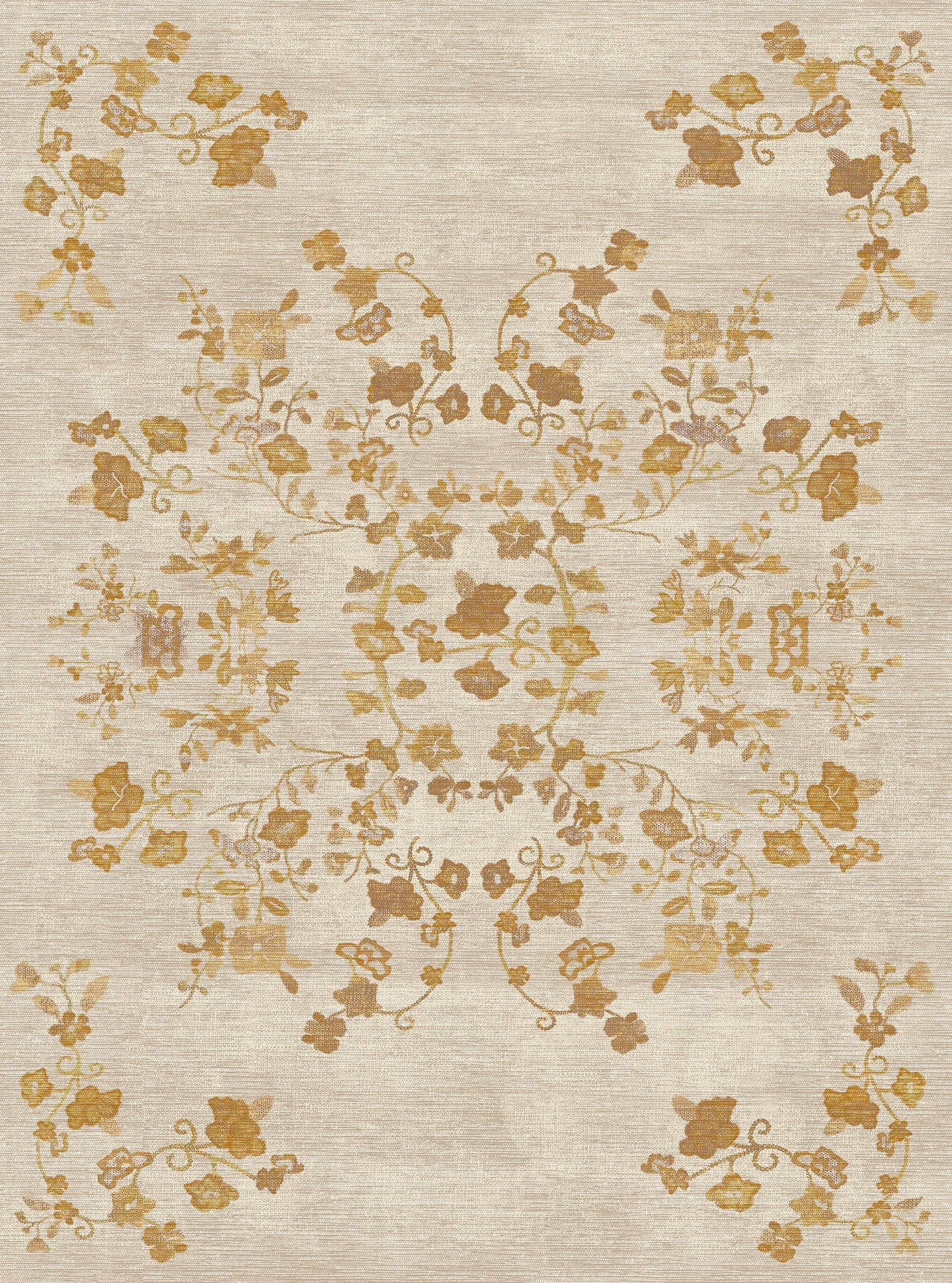 Juliette Floral Ornamental Rug