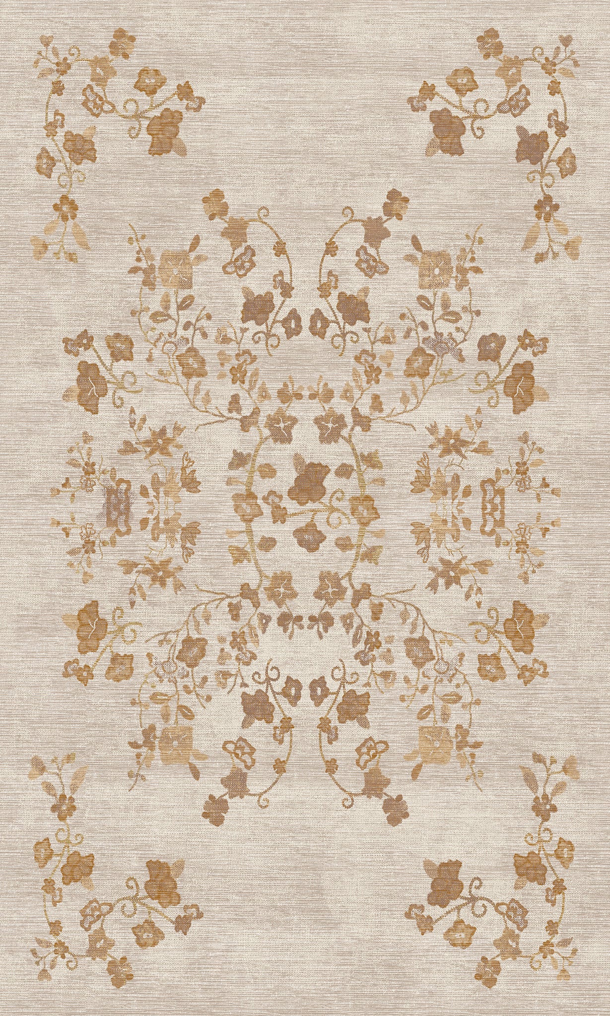 Juliette Floral Ornamental Rug