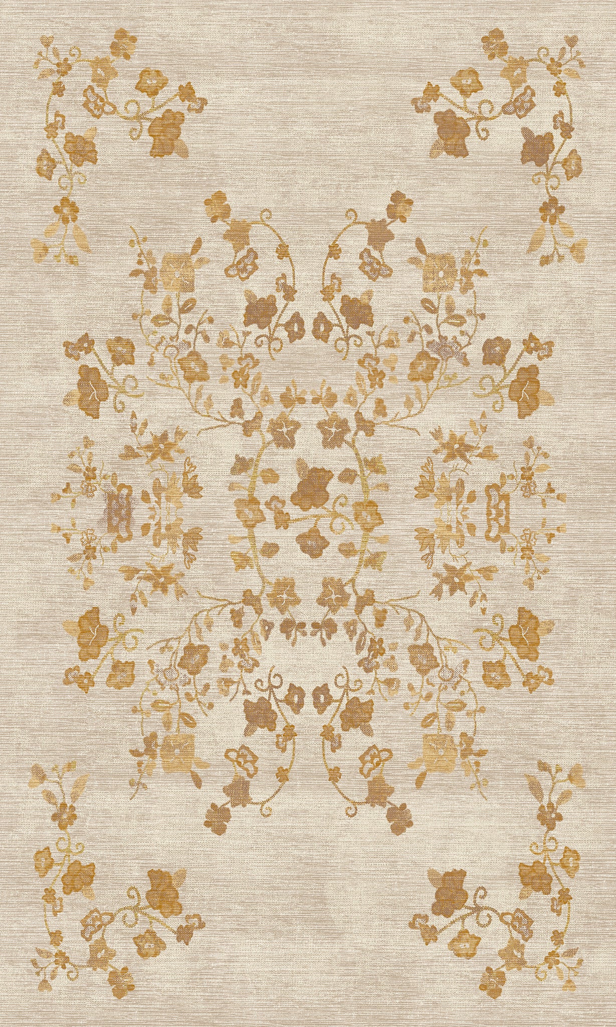 Juliette Floral Ornamental Rug