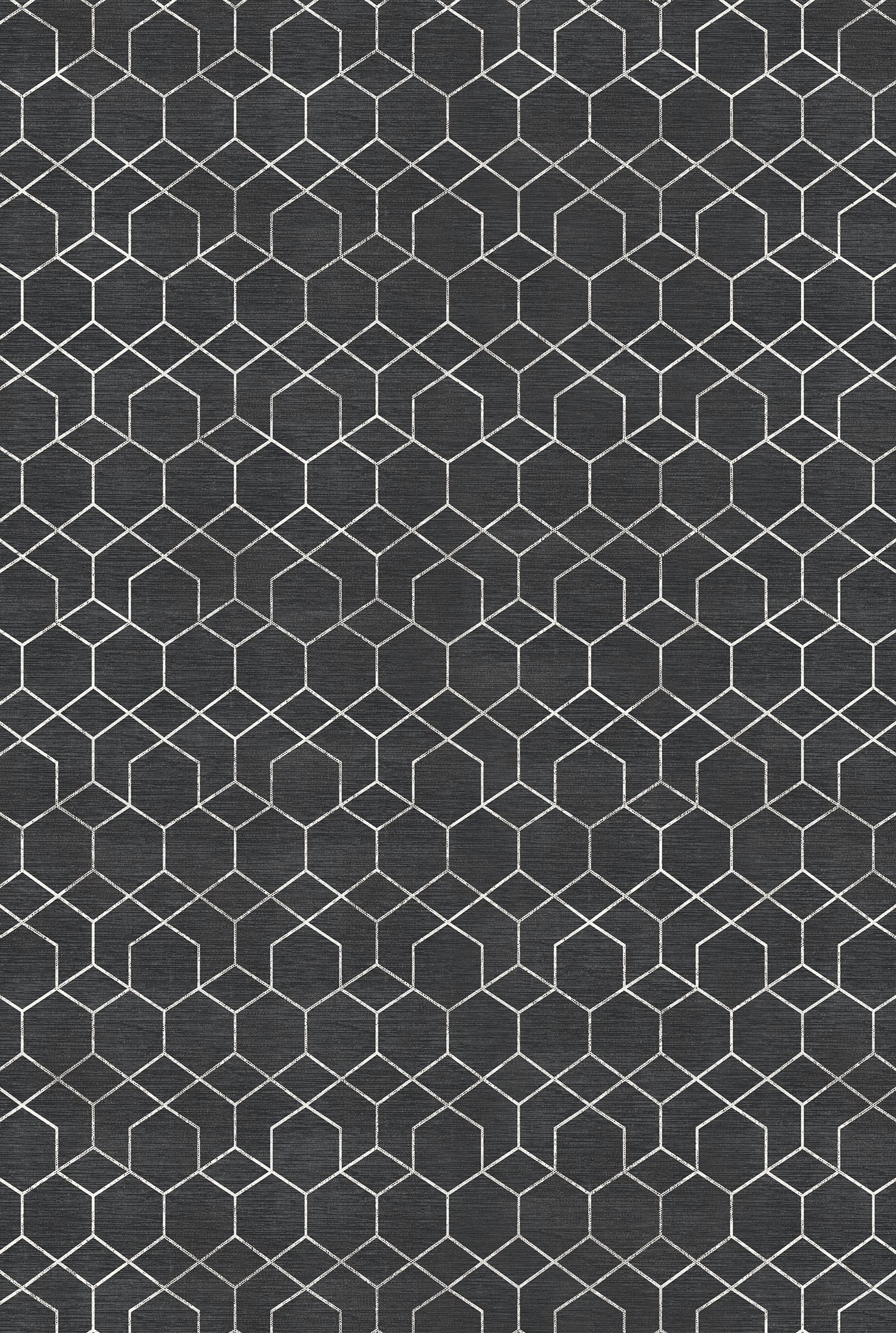 Bria Modern Hexagonal Design Rug