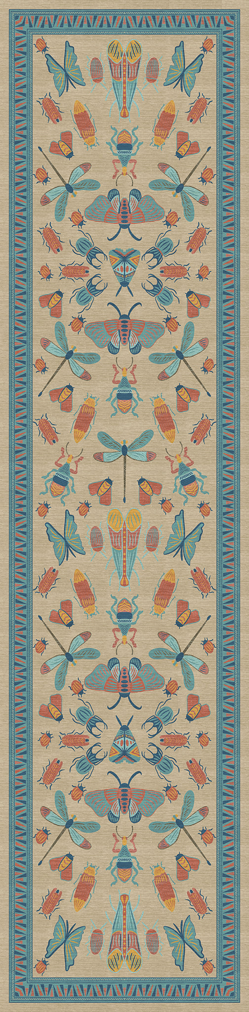 Thalia Eclectic Insect Motif Rug