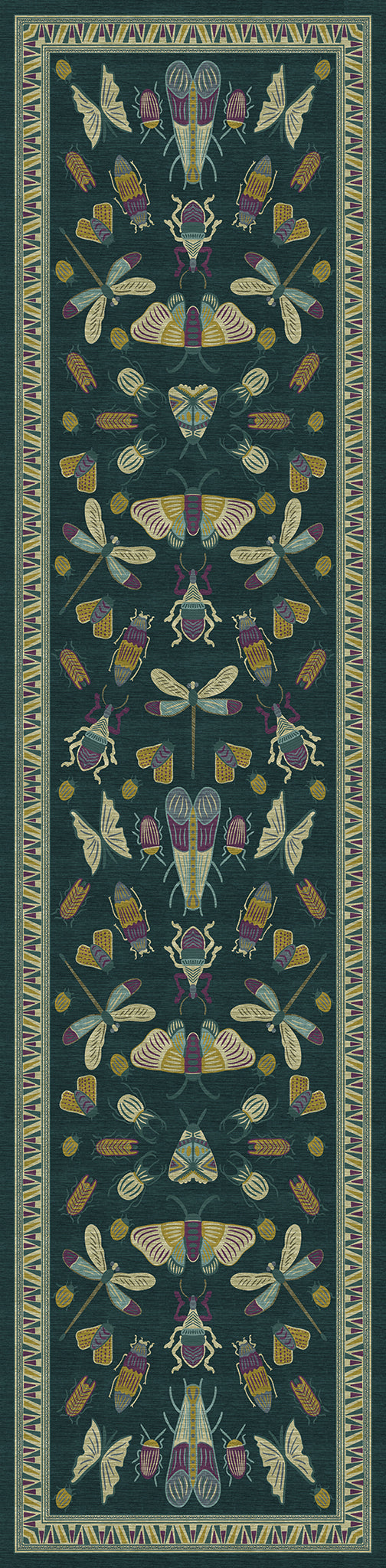 Thalia Eclectic Insect Motif Rug