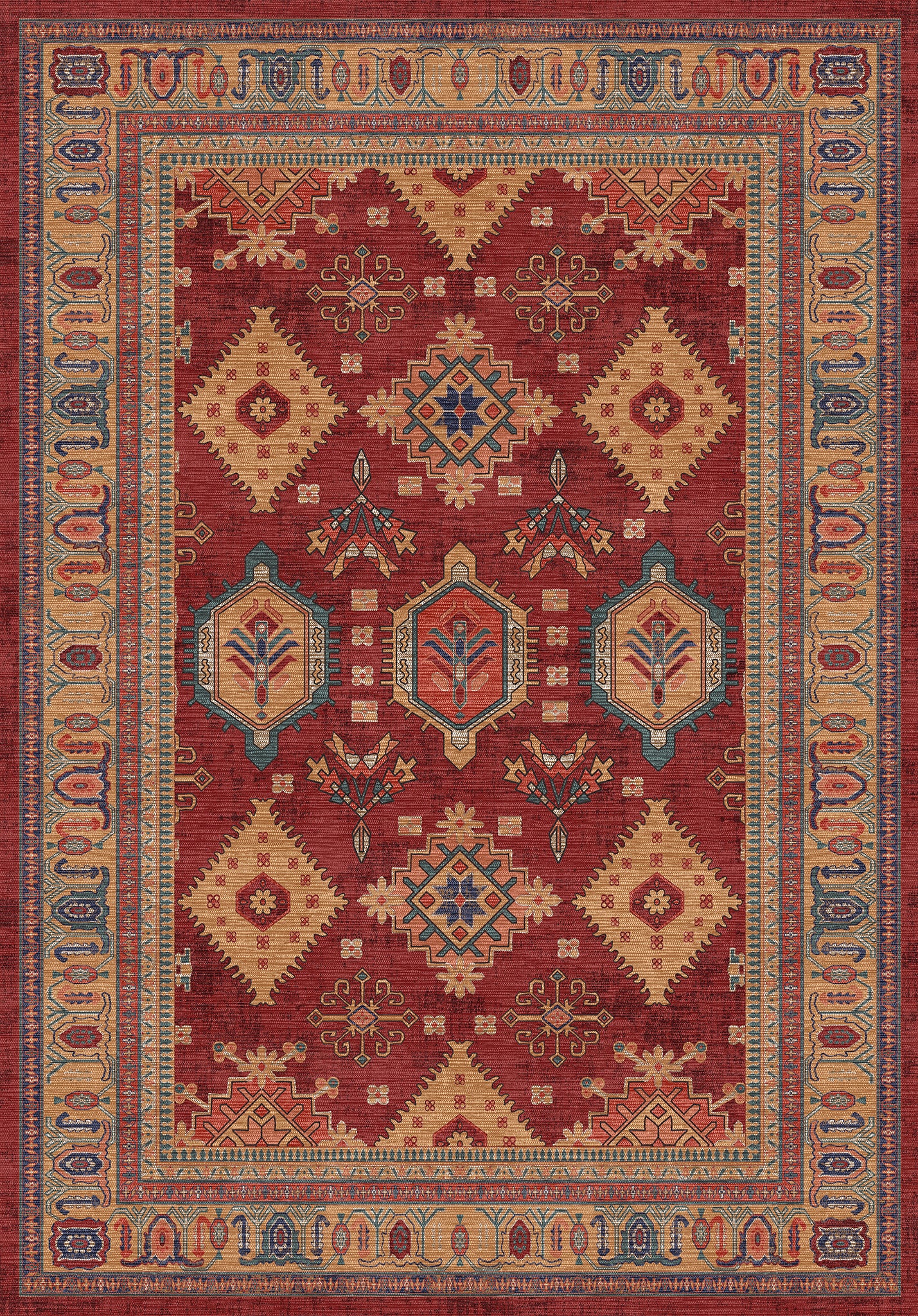 Eliza Ornamental Medallion Rug