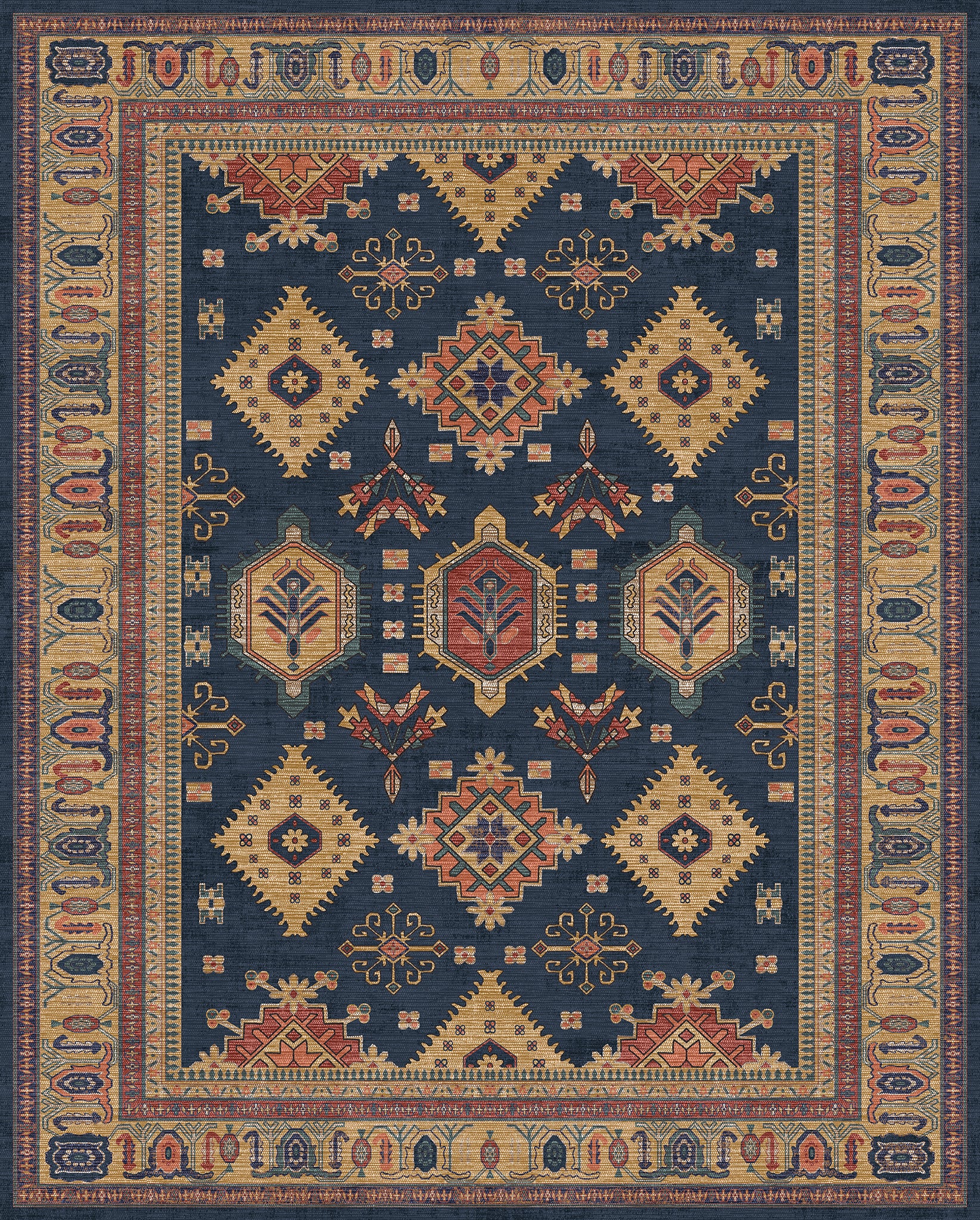 Eliza Ornamental Medallion Rug