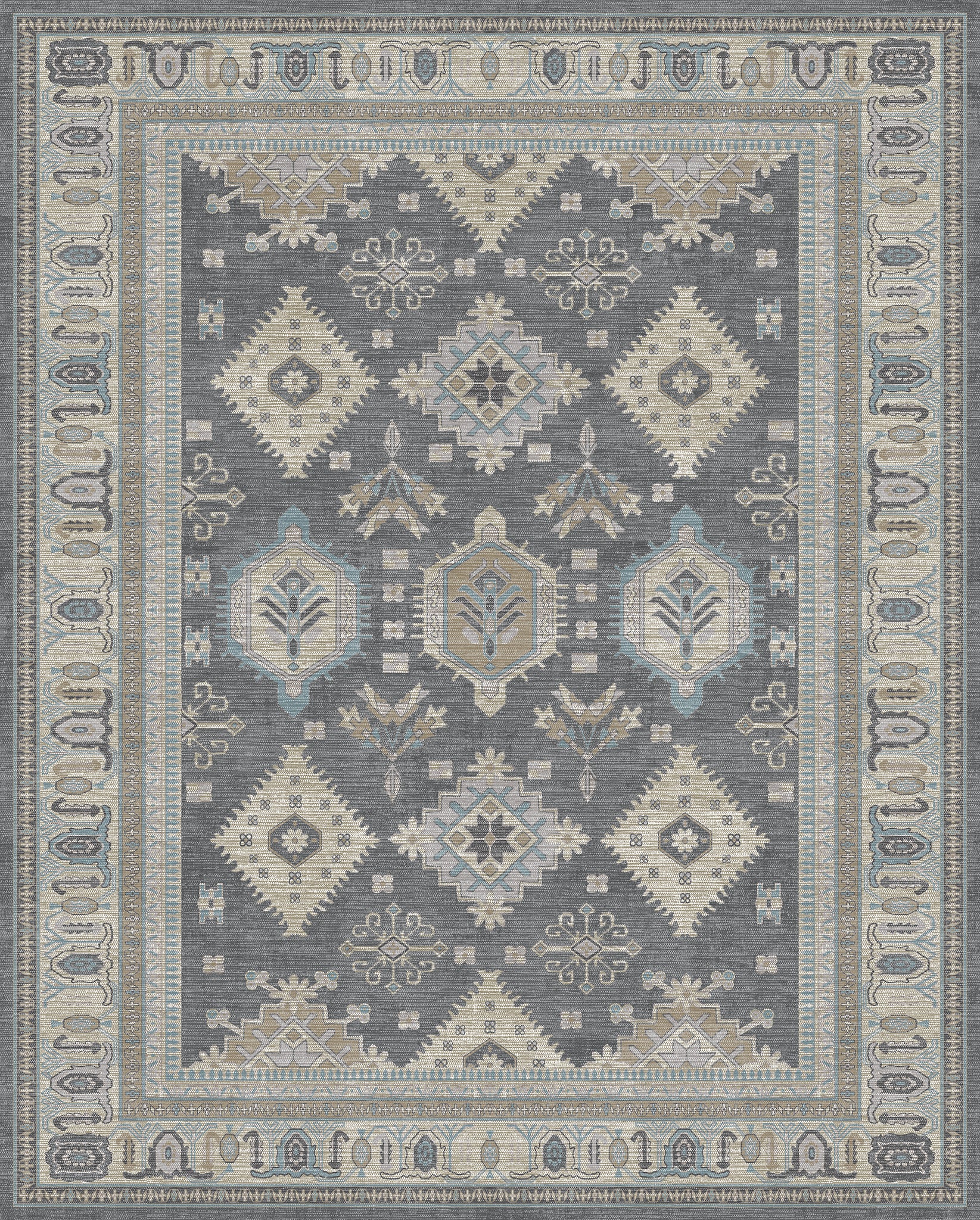 Eliza Ornamental Medallion Rug