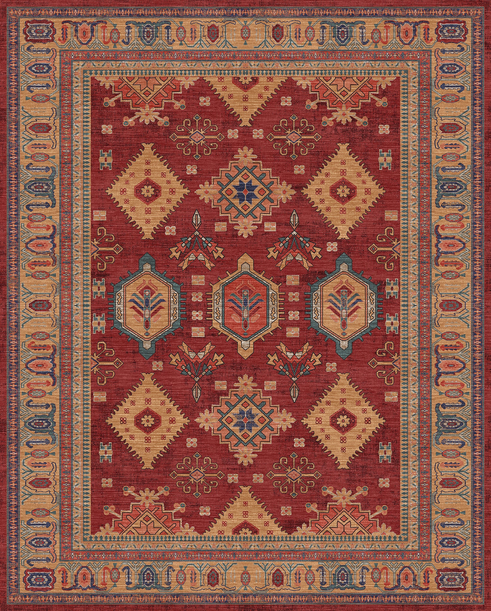 Eliza Ornamental Medallion Rug