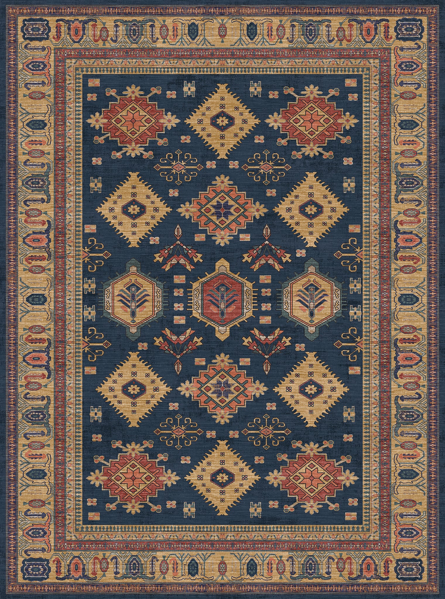 Eliza Ornamental Medallion Rug