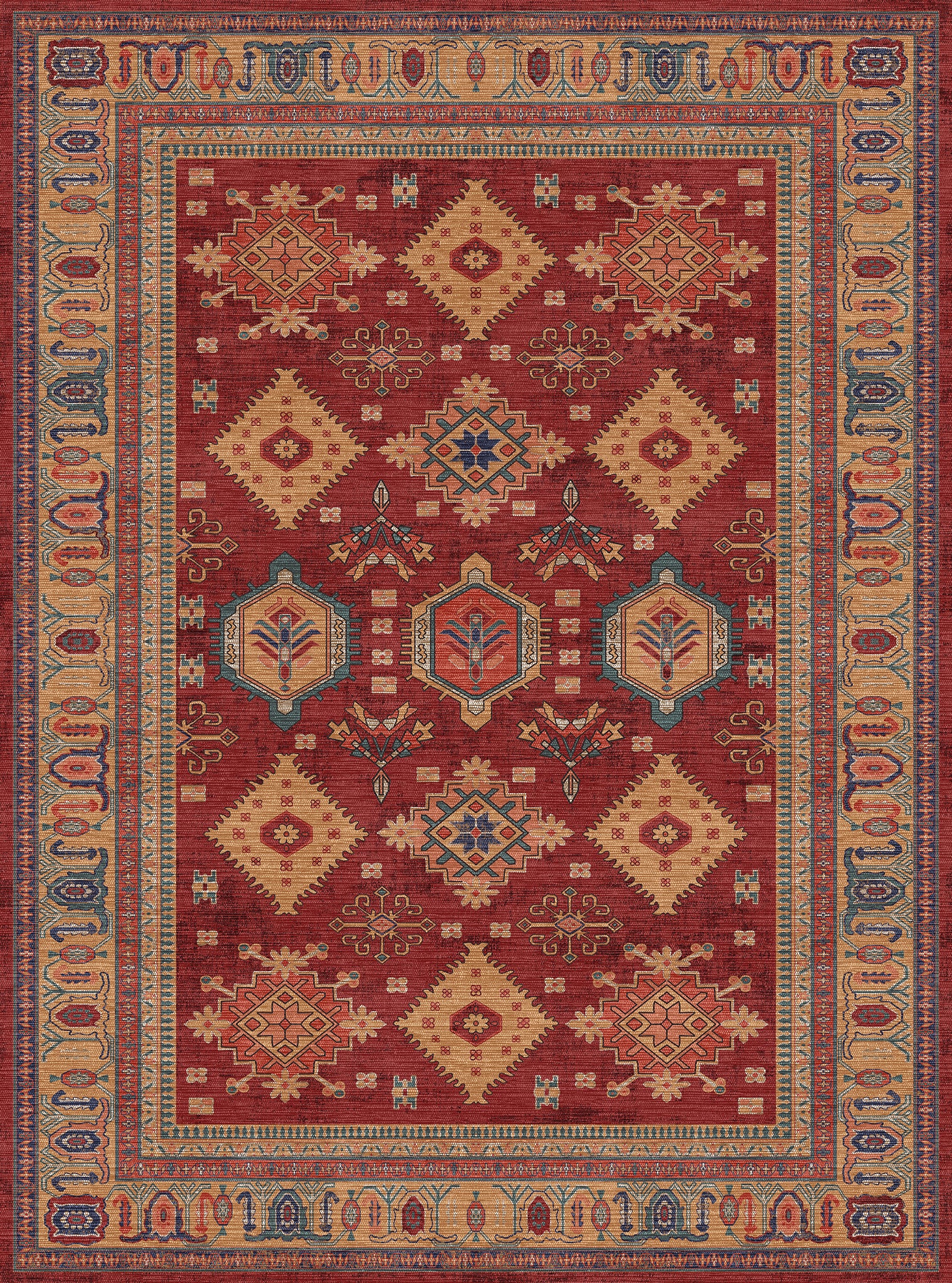 Eliza Ornamental Medallion Rug