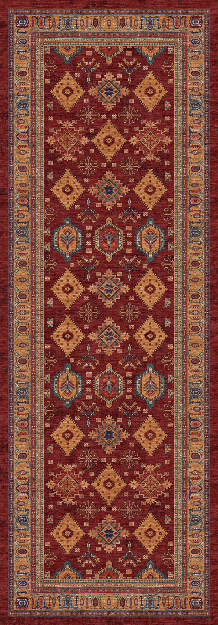 Eliza Alfombra Ornamental Medallón