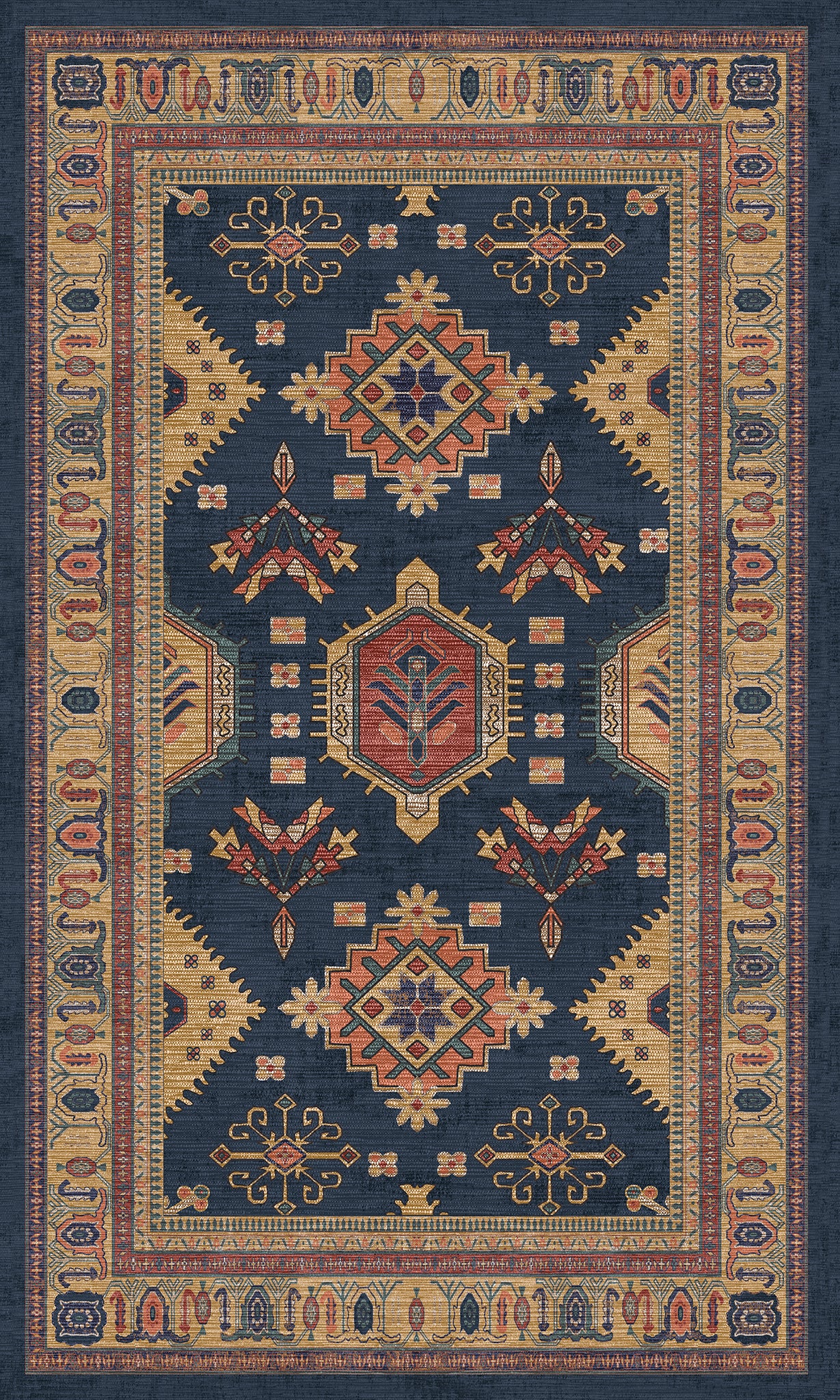 Eliza Ornamental Medallion Rug