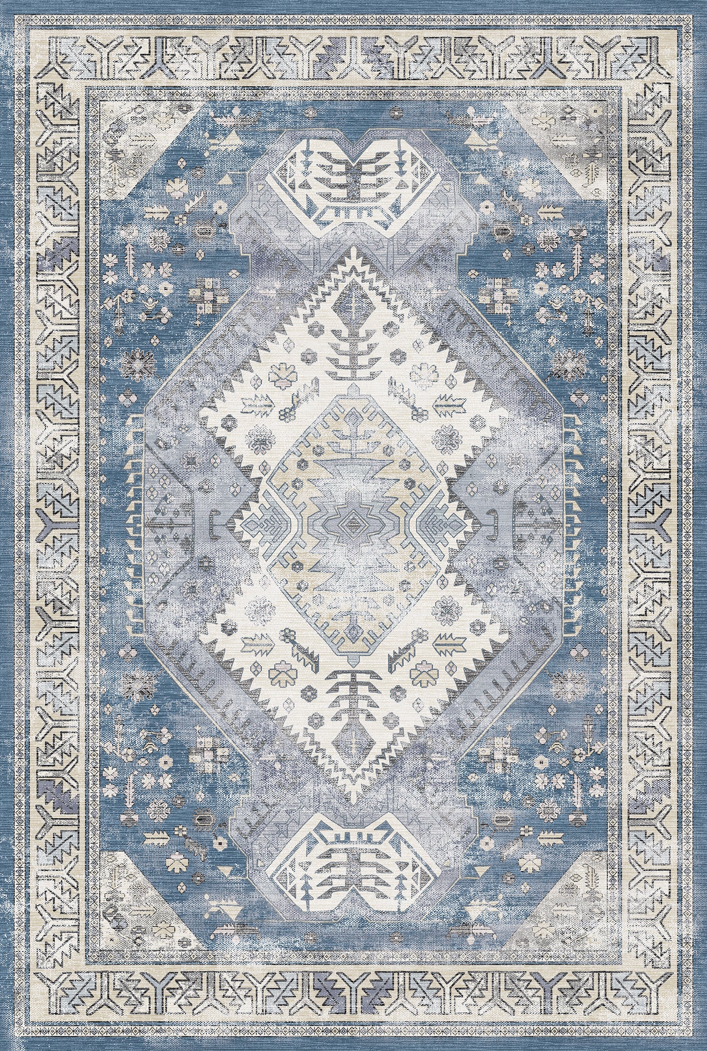 Isla Ornamental Medallion Rug