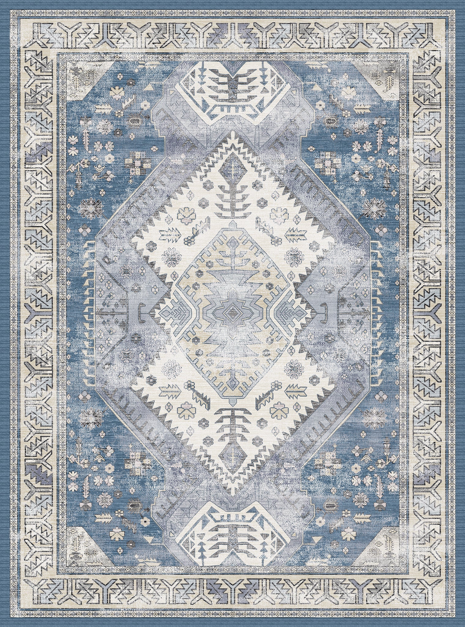 Isla Ornamental Medallion Rug