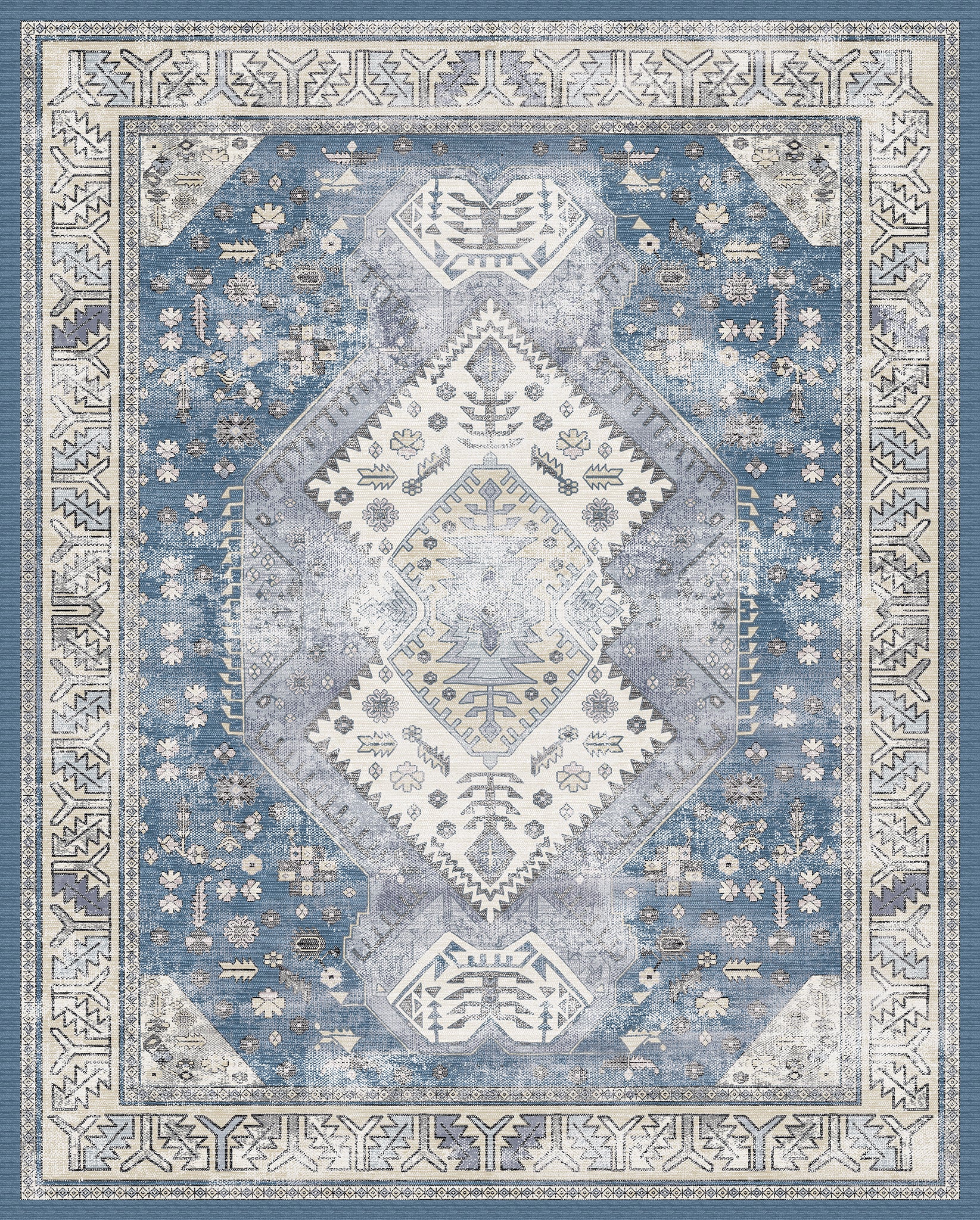 Isla Ornamental Medallion Rug