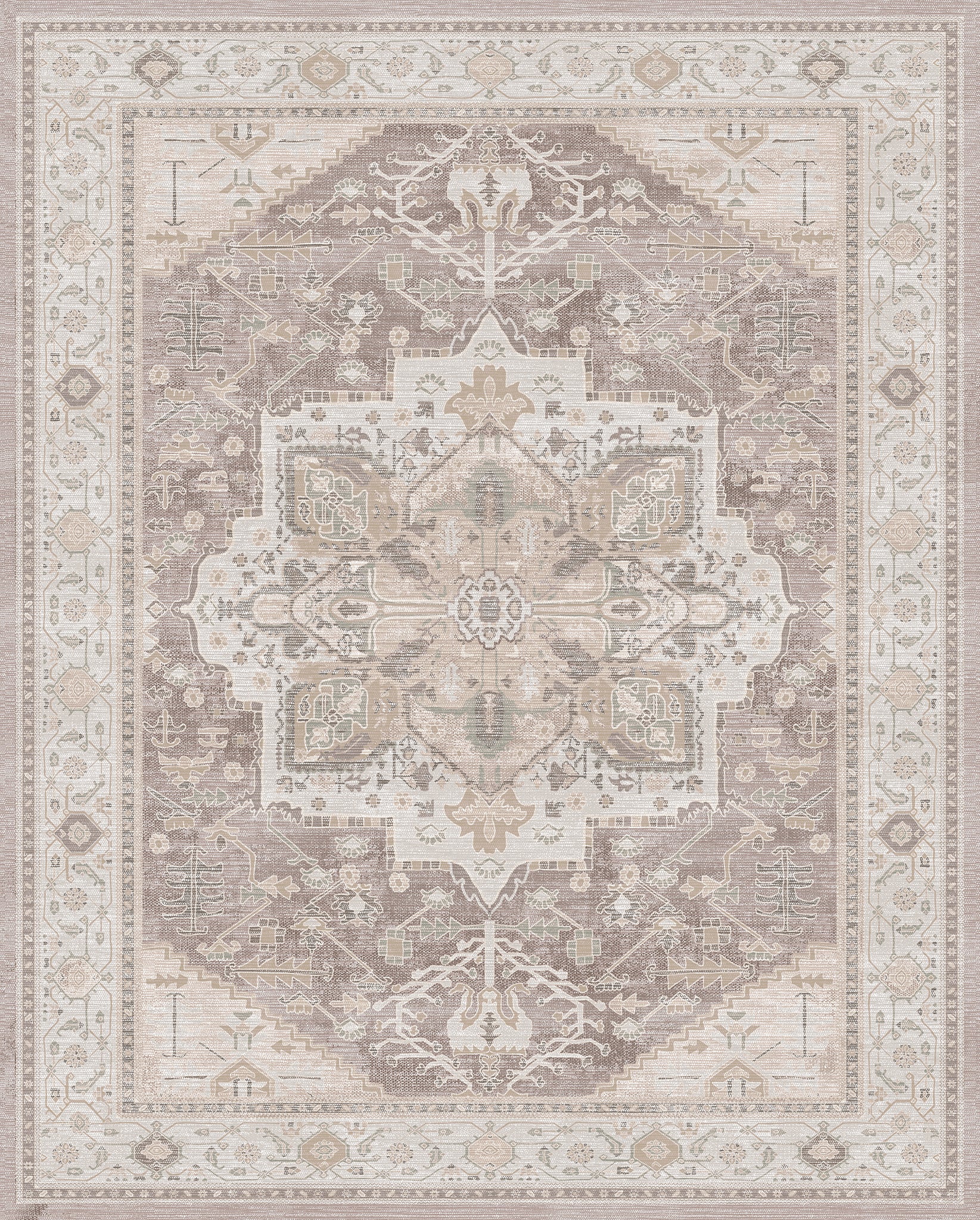 Elara Ornamental Medallion Rug