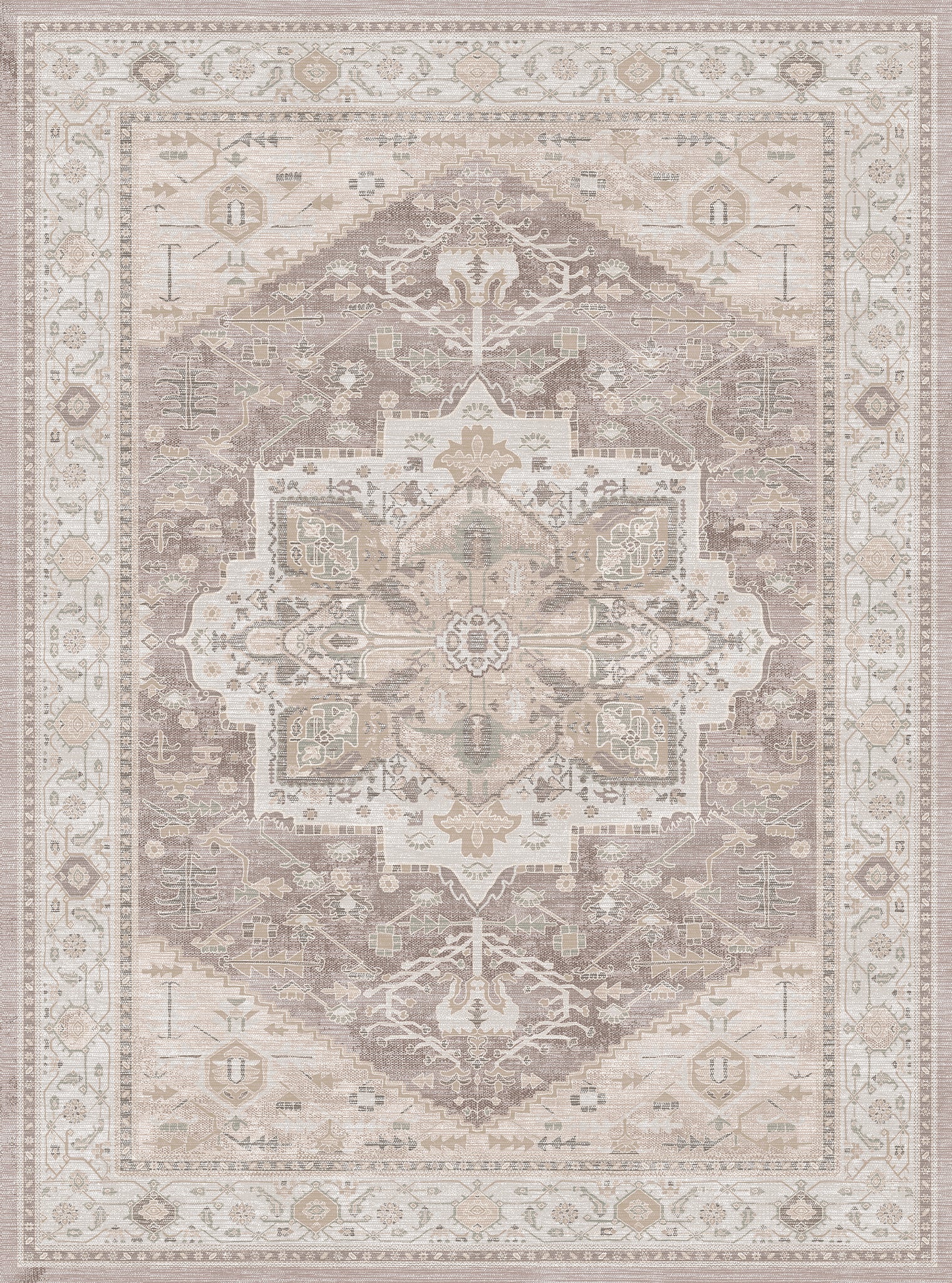 Elara Ornamental Medallion Rug