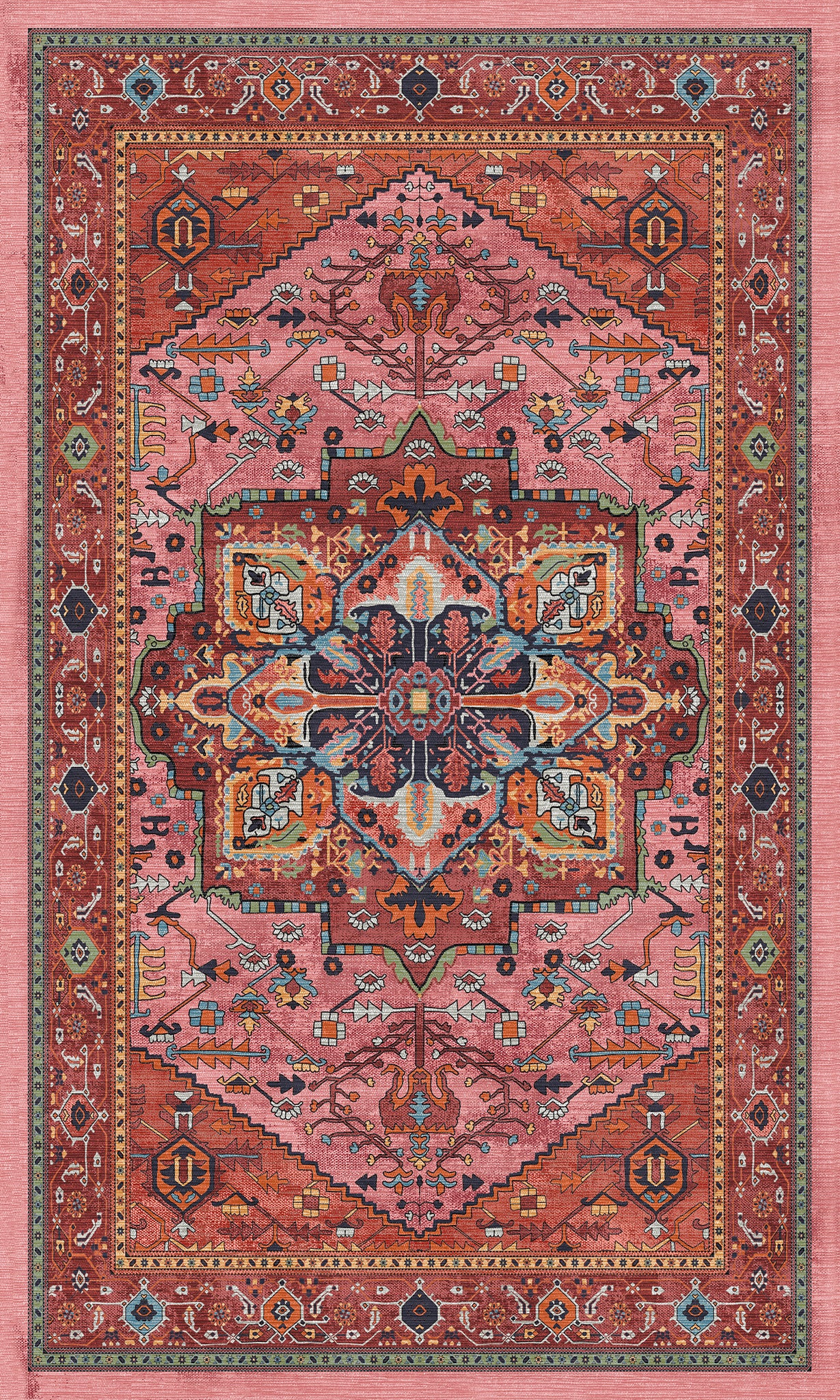 Elara Ornamental Medallion Rug