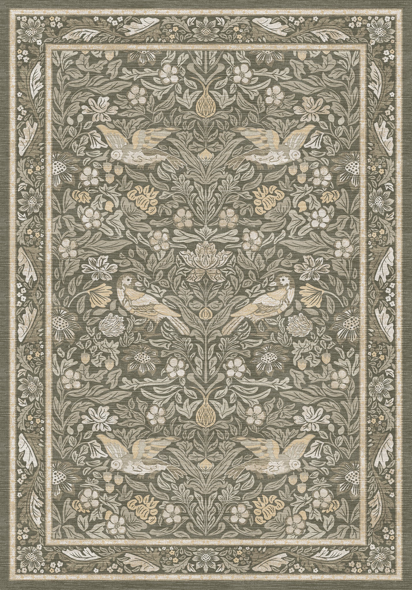 Ophelia Ornamental Floral Rug