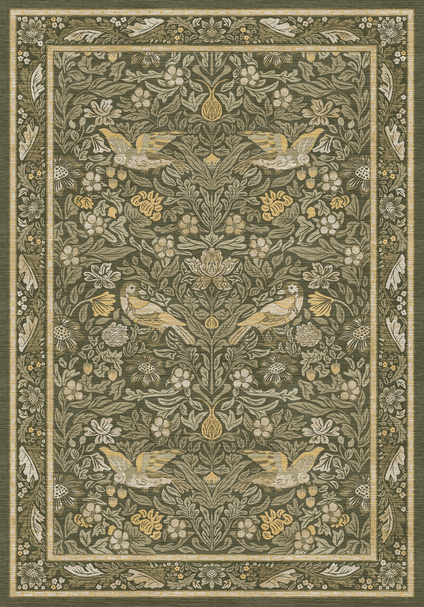 Ophelia Alfombra Ornamental Floral