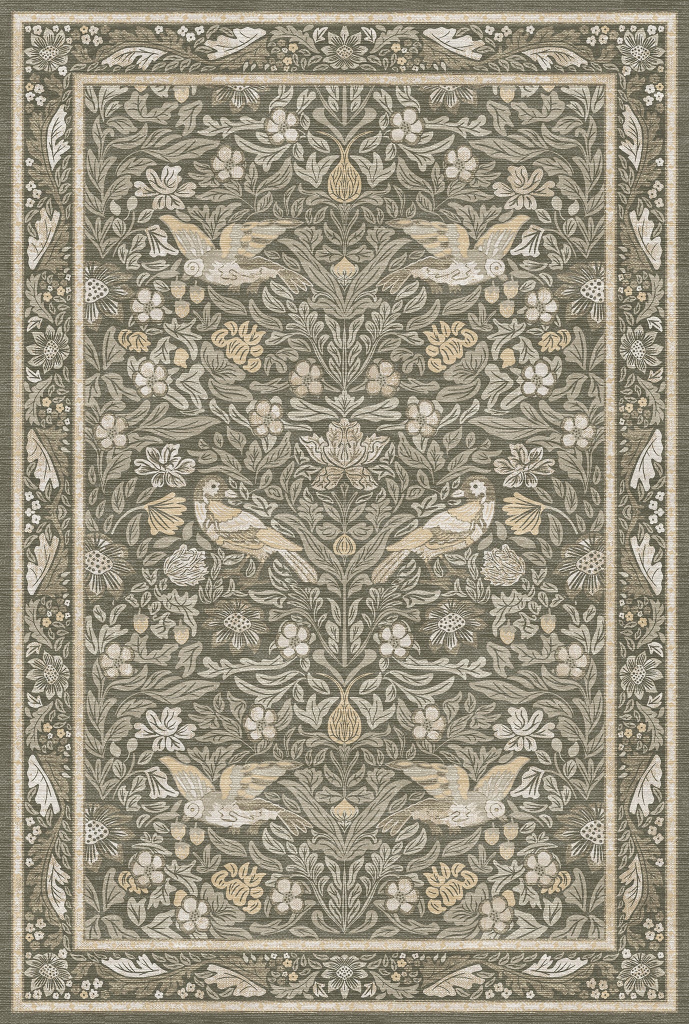 Ophelia Ornamental Floral Rug