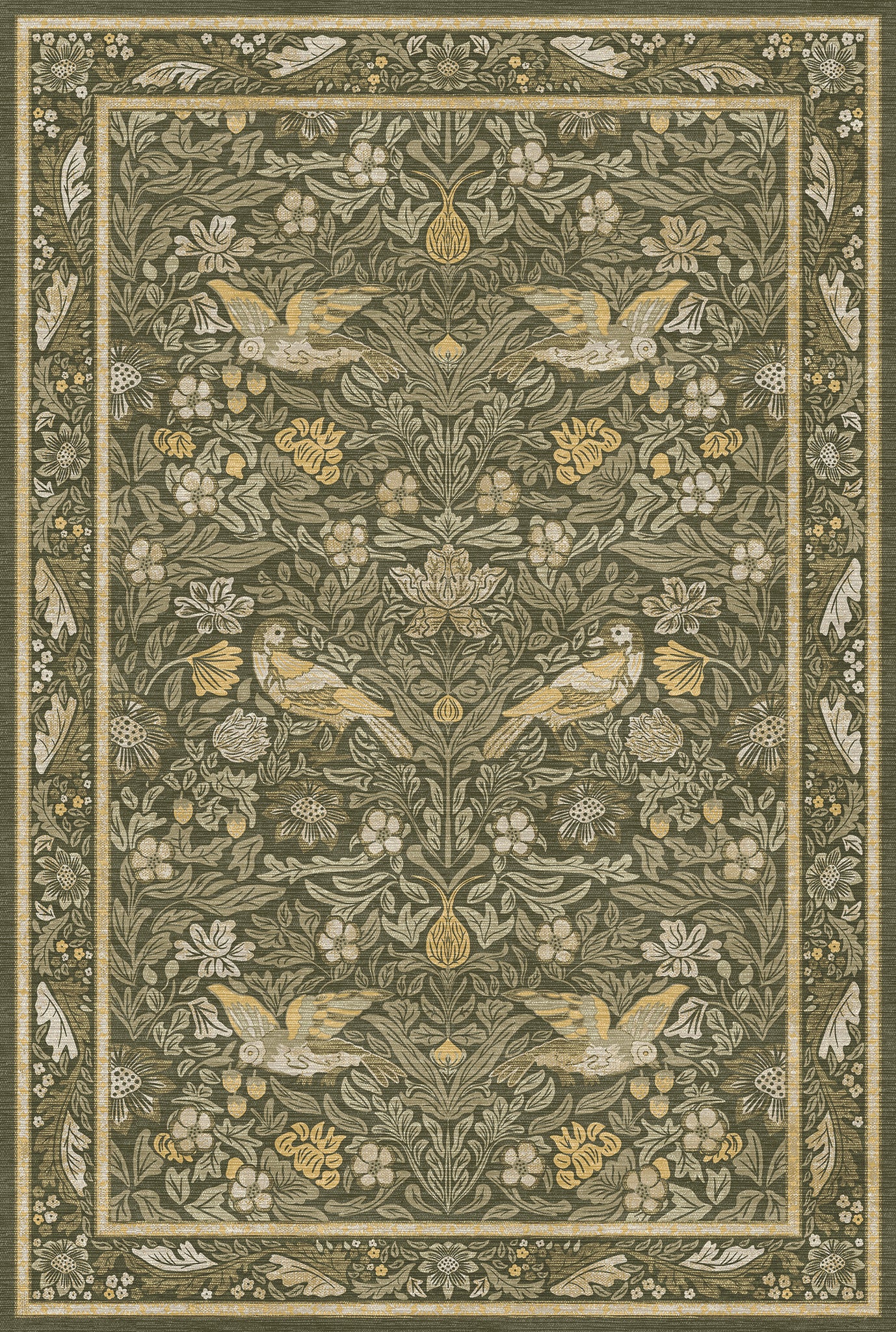 Ophelia Alfombra Ornamental Floral