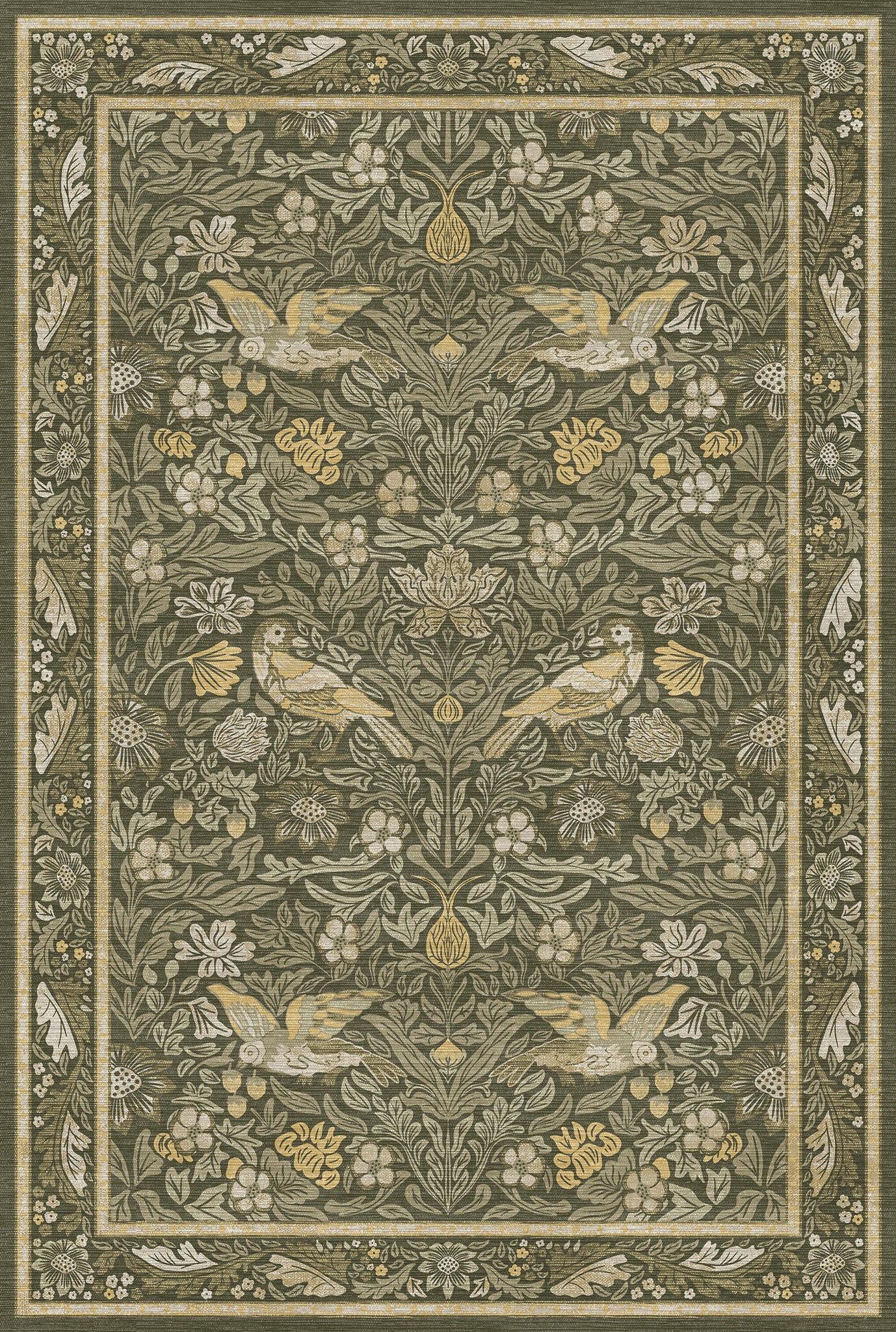 Ophelia Декоративен флорален килим