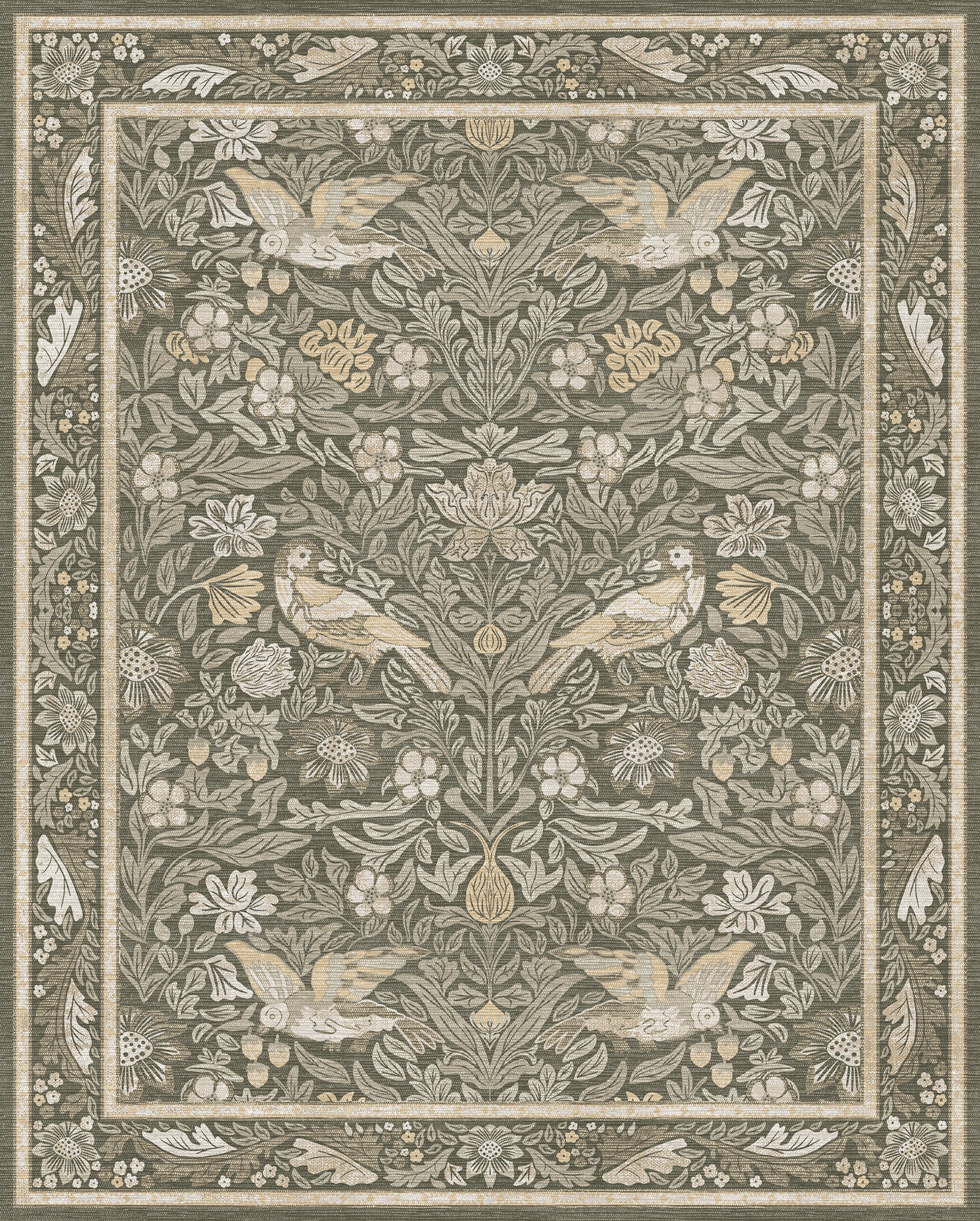 Ophelia Ornamental Floral Rug